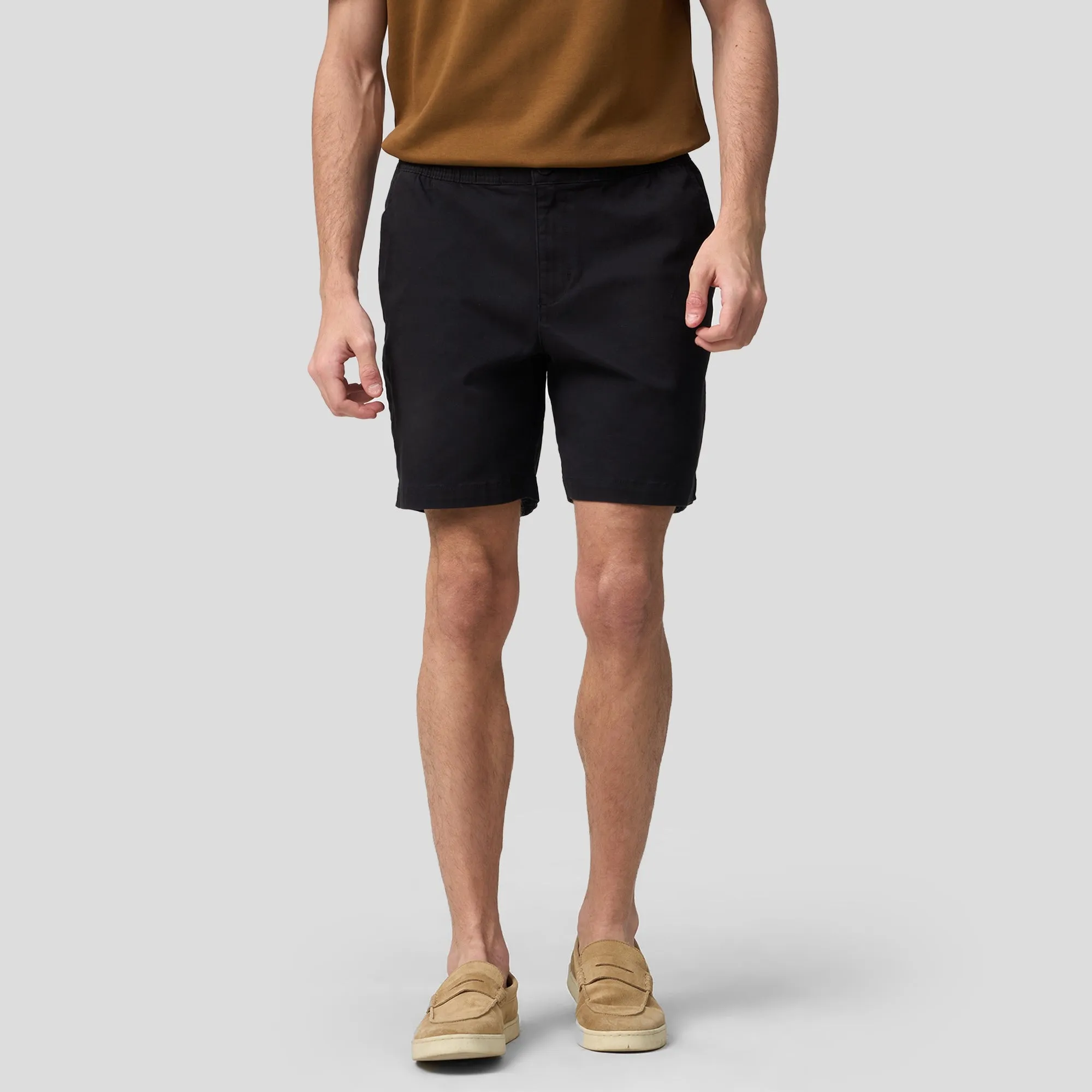 Regatta- Gartered Twill Deck Shorts With Side Vents
