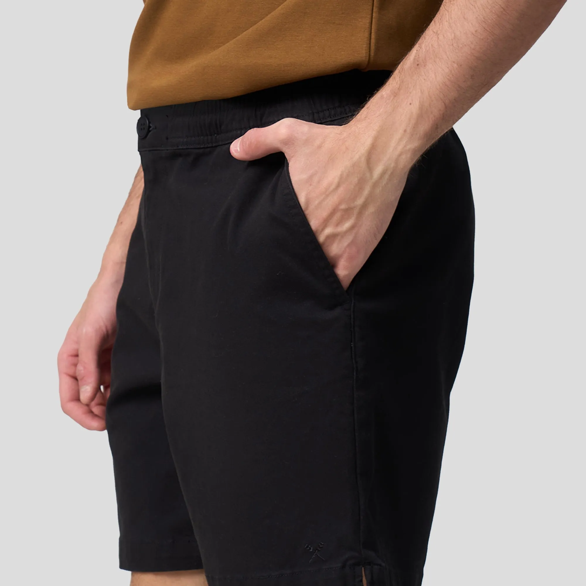 Regatta- Gartered Twill Deck Shorts With Side Vents