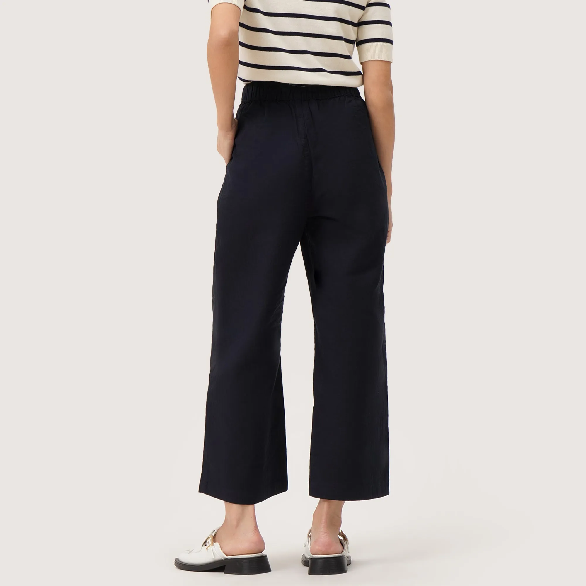 Regatta- Garterized Wide Legged Trousers