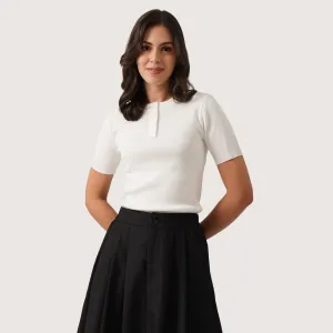 Regatta- Henley Knit Top