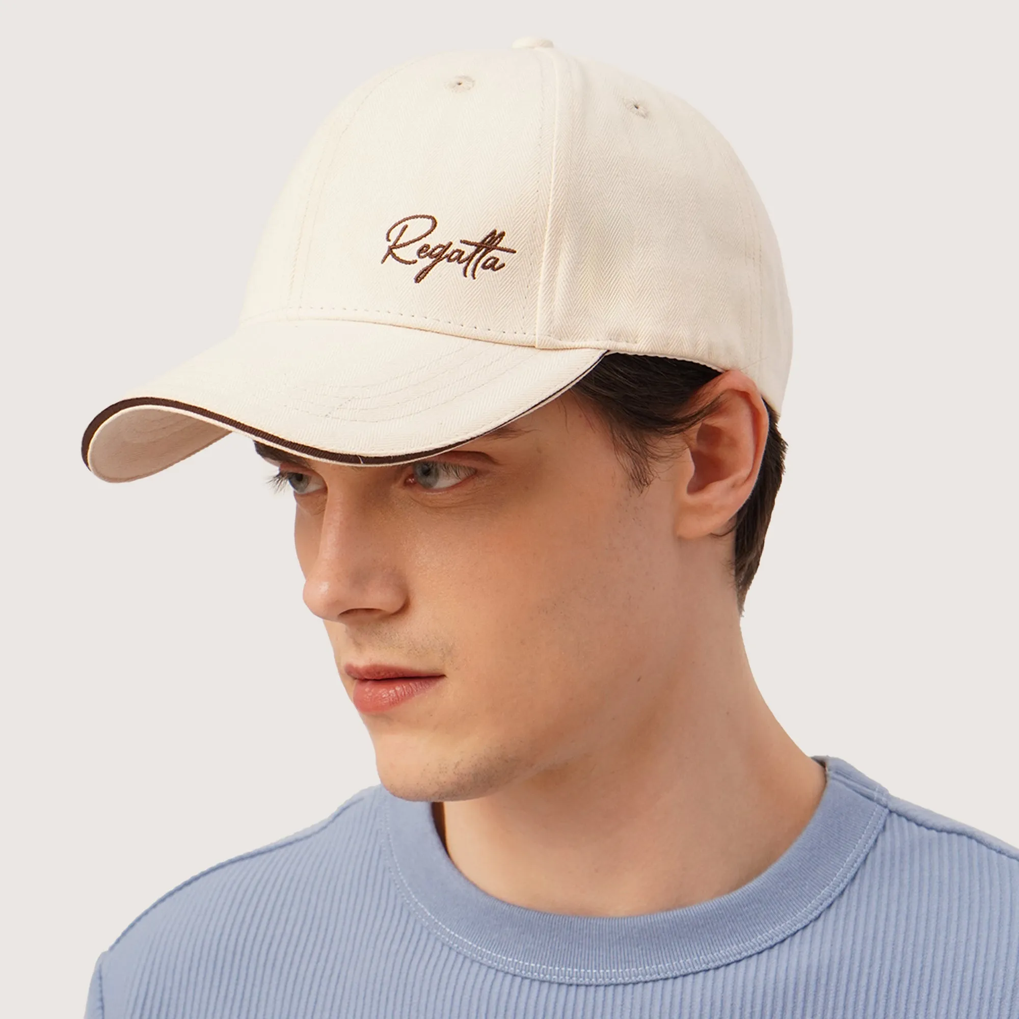Regatta- Herringbone Twill Baseball Cap