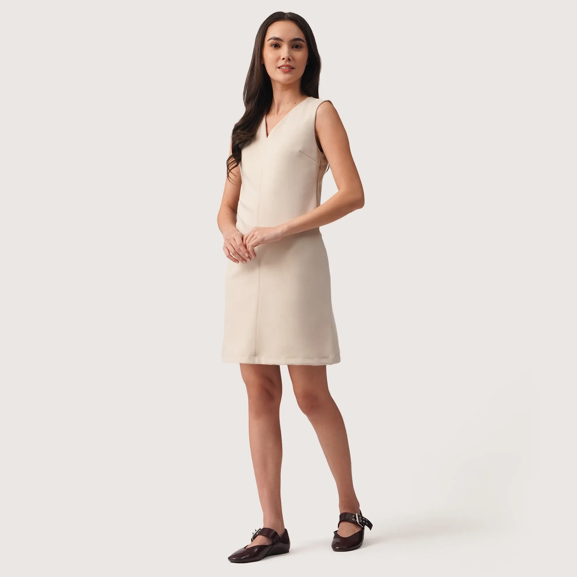 Regatta- Interlock Knit Shift Dress