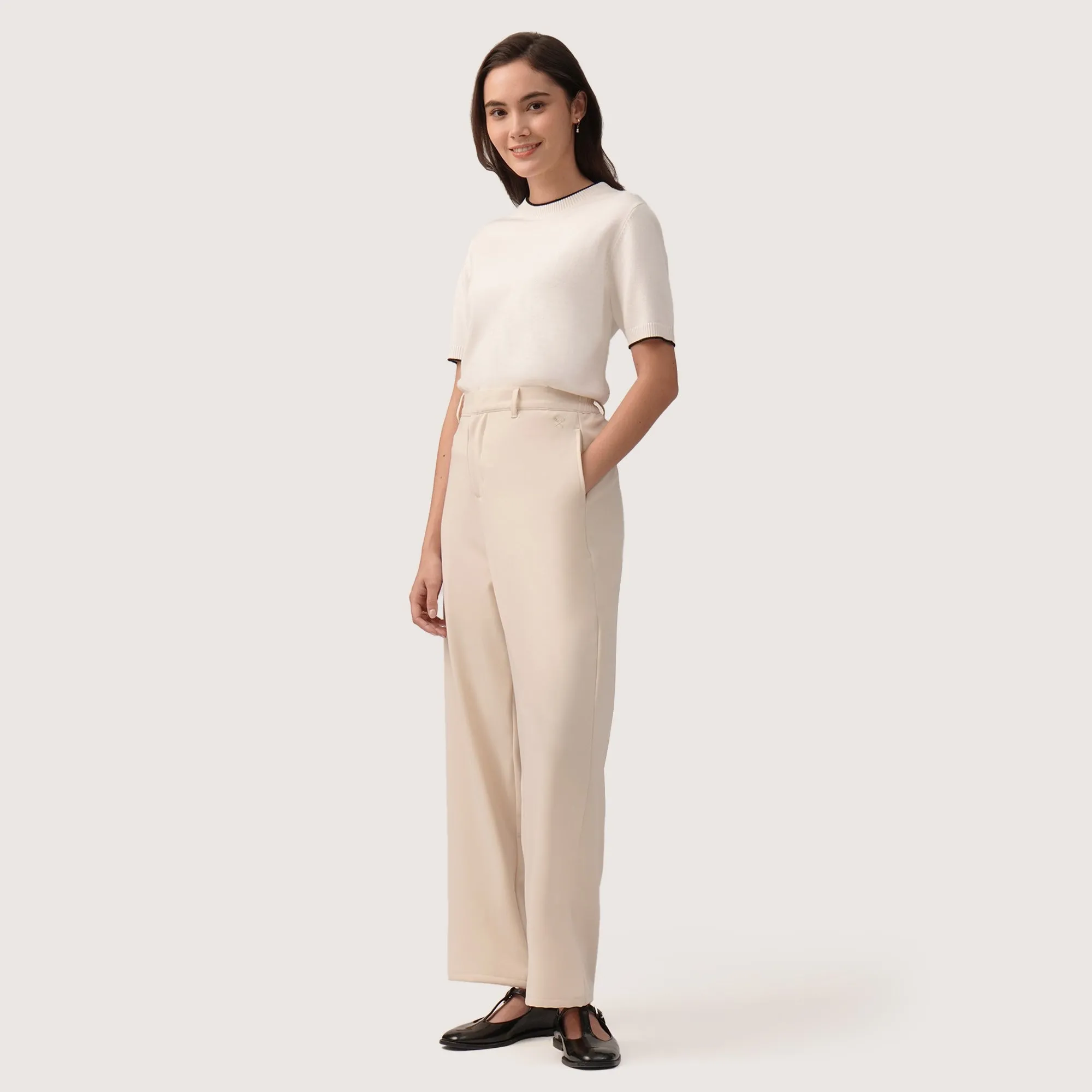 Regatta- Knit Top With Contrast Tipping