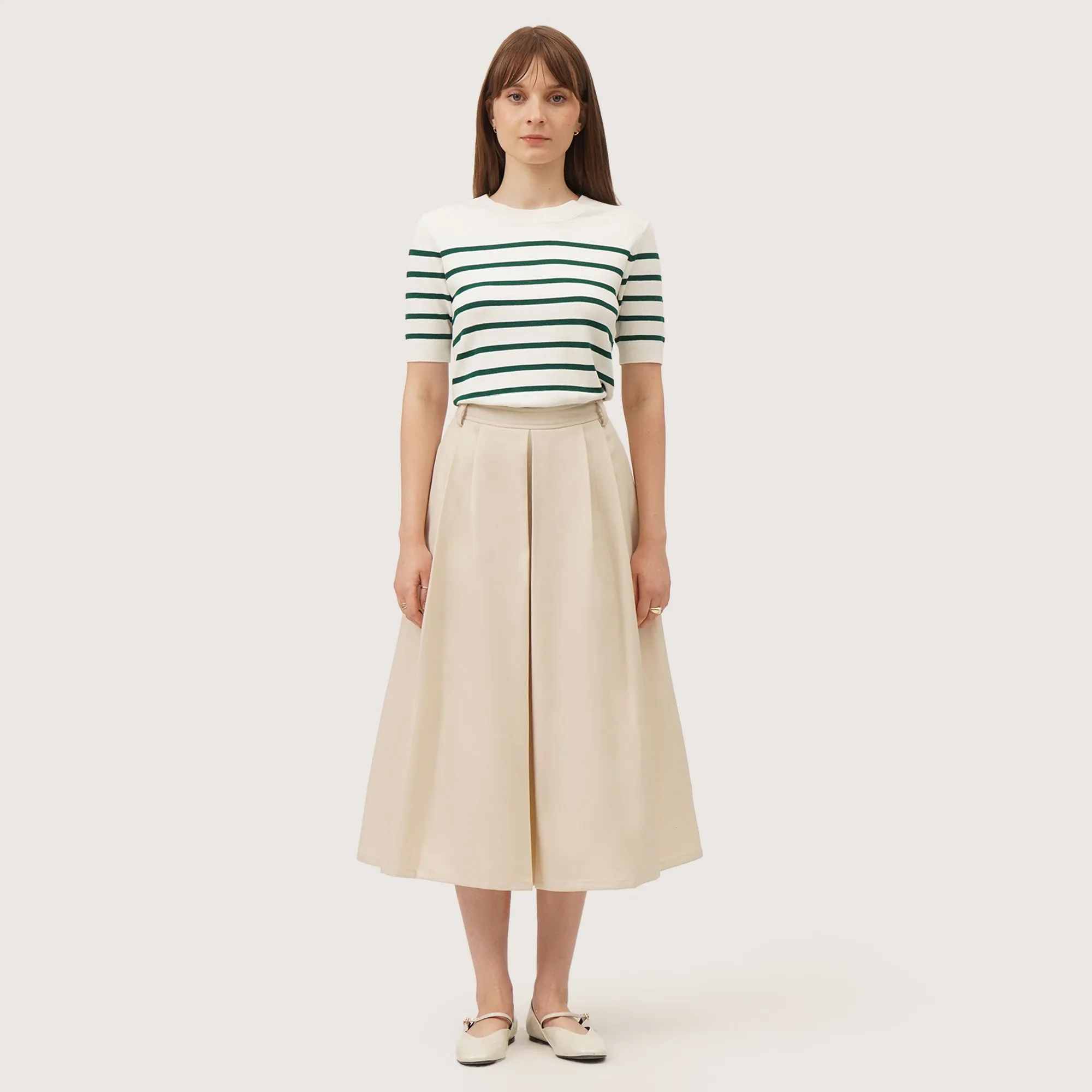 Regatta- Maxi Pleated Skirt