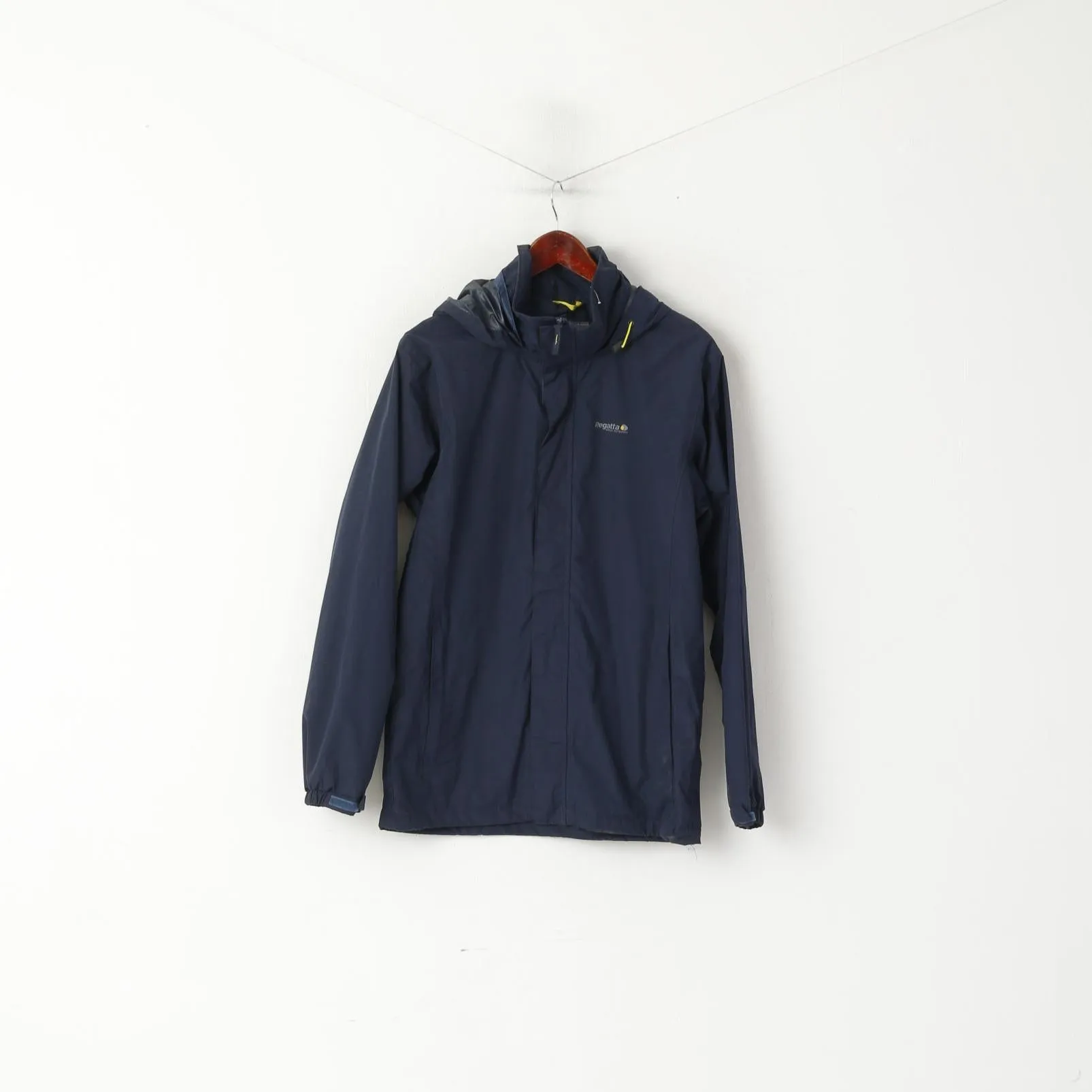 Regatta Men S 48 Jacket Navy Great Outdoors Hooded Pockets Zip Up Top