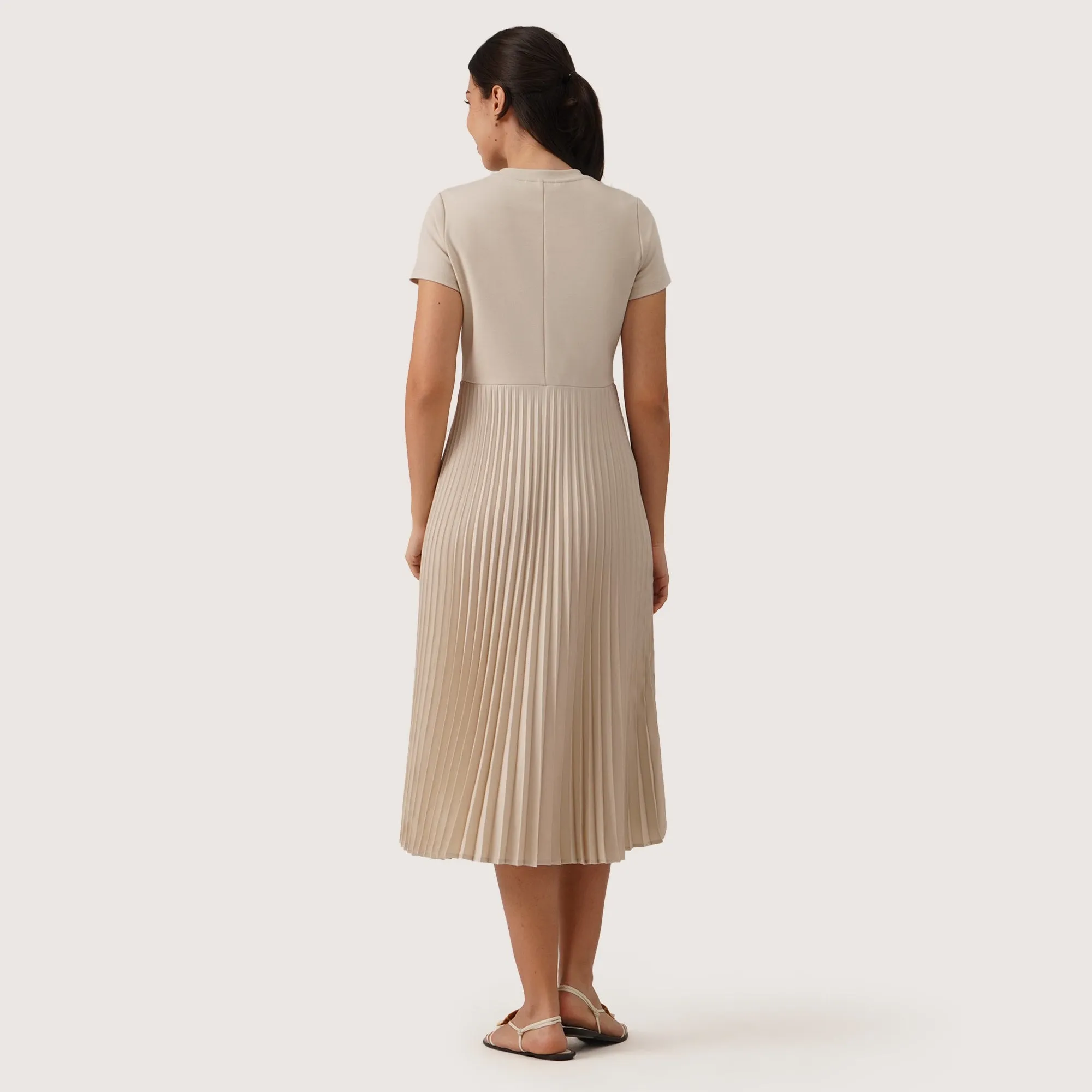 Regatta- Pleated Combination Dress