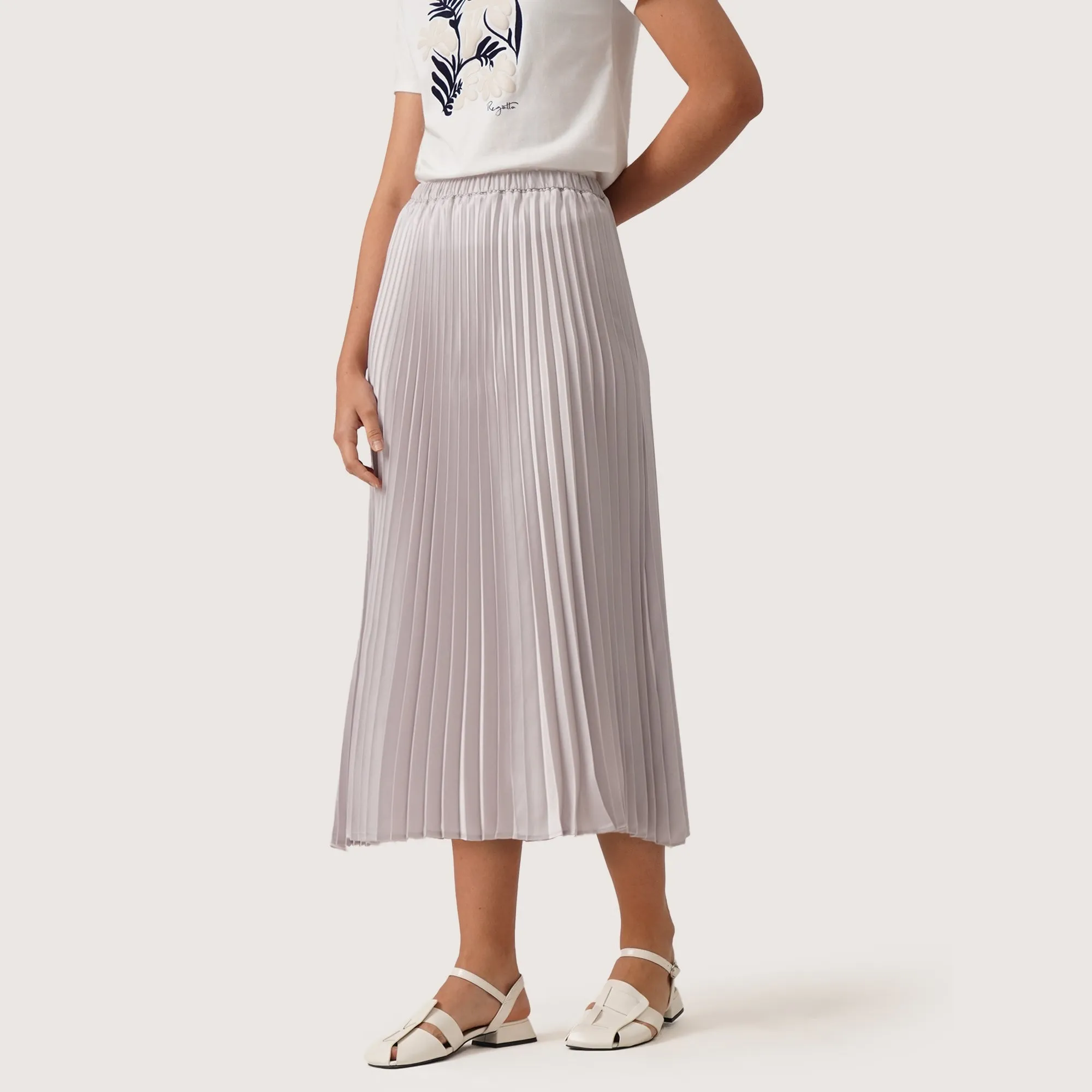 Regatta- Pleated Maxi Skirt