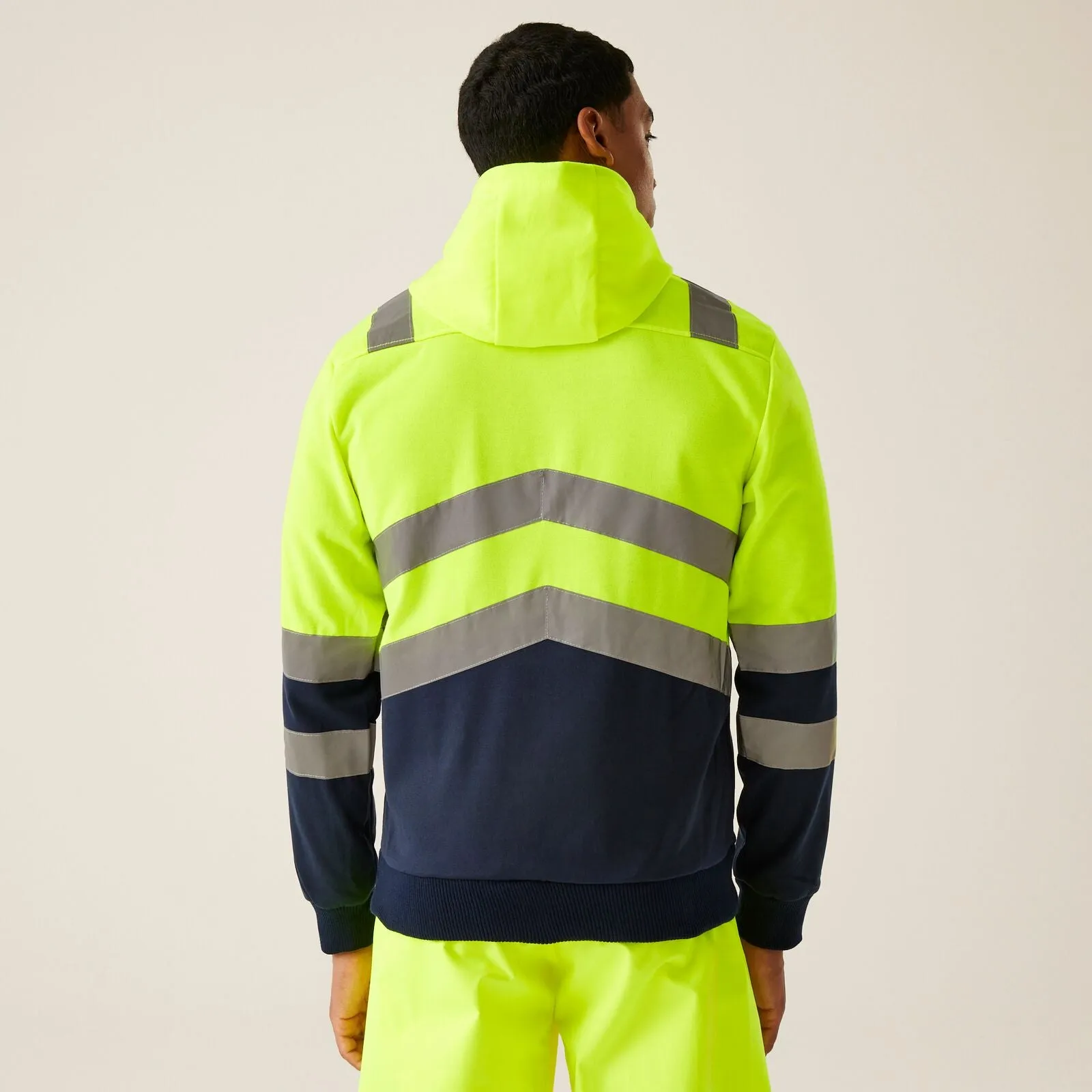Regatta Professional Mens HI-VIS Two Tone Hoodie