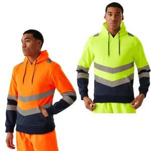 Regatta Professional Mens HI-VIS Two Tone Hoodie