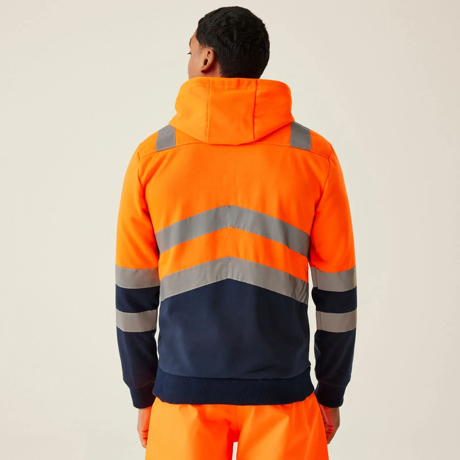Regatta Professional Mens HI-VIS Two Tone Hoodie