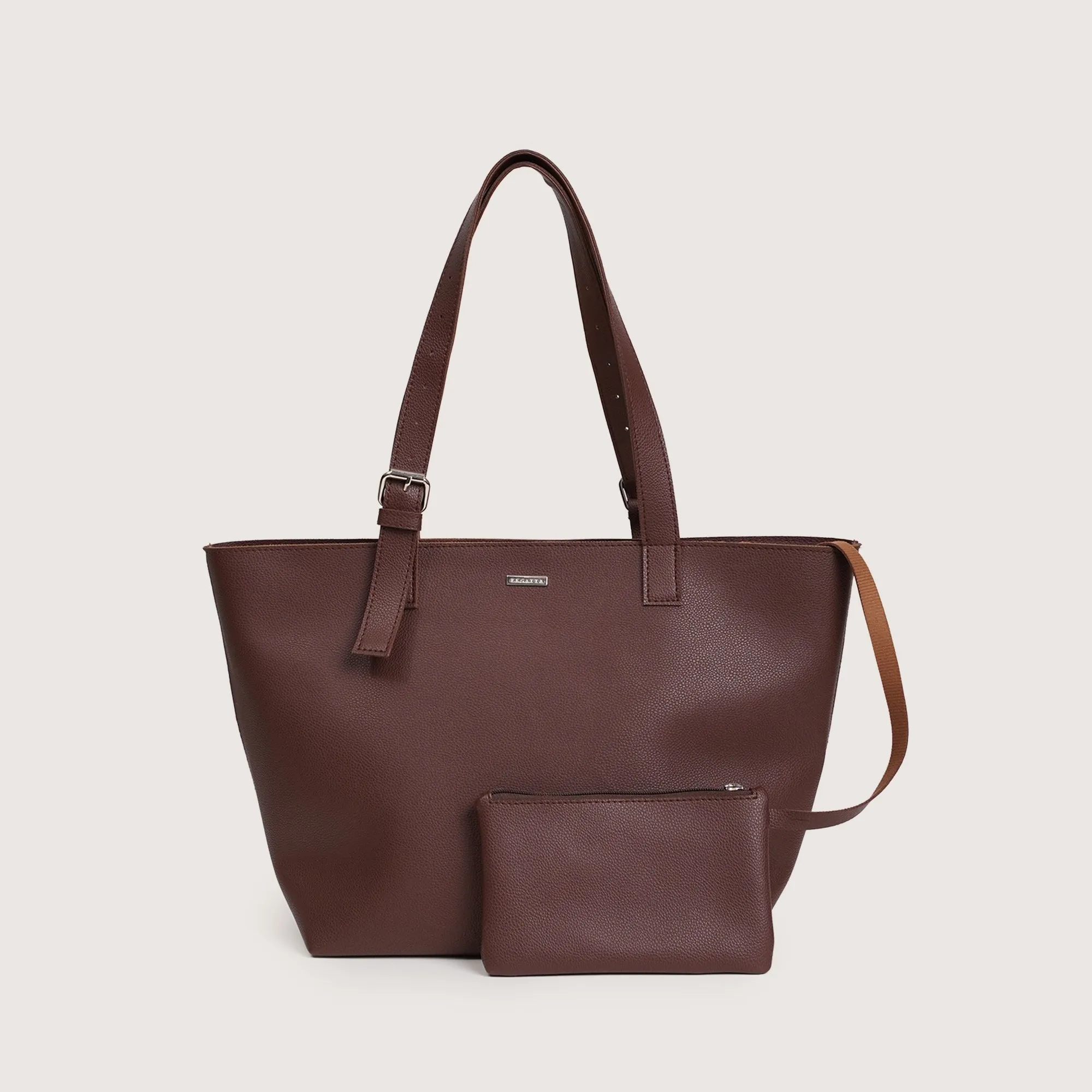 Regatta- PU Leather Beach Tote Bag