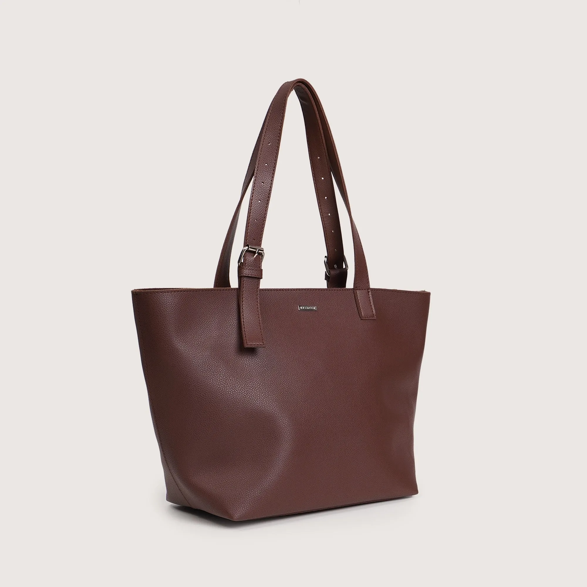 Regatta- PU Leather Beach Tote Bag