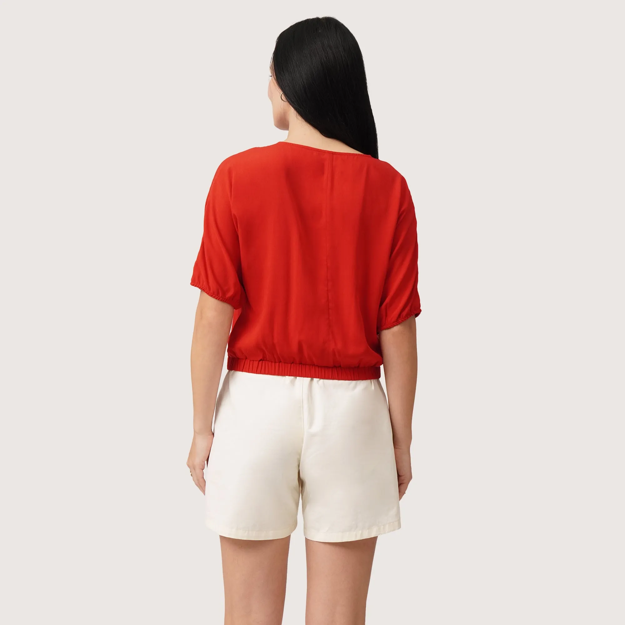 Regatta- Puff Sleeves Top
