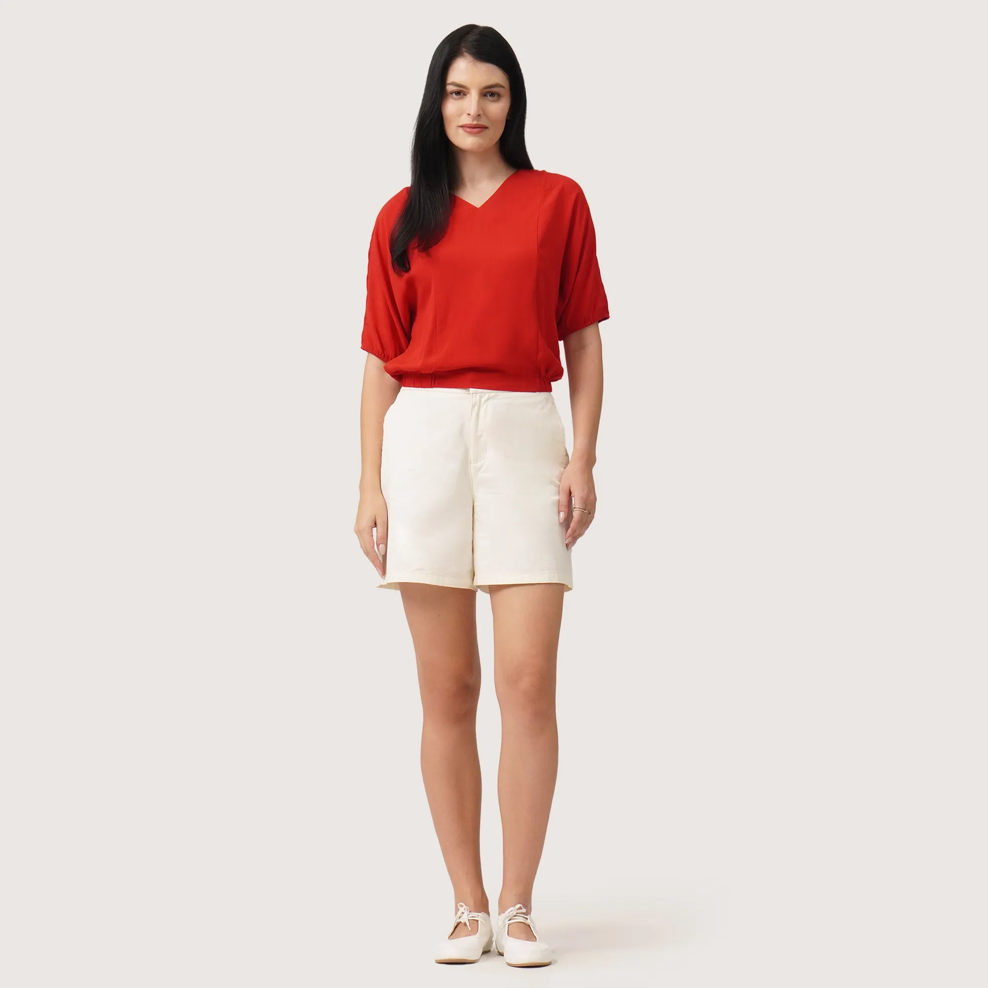 Regatta- Puff Sleeves Top