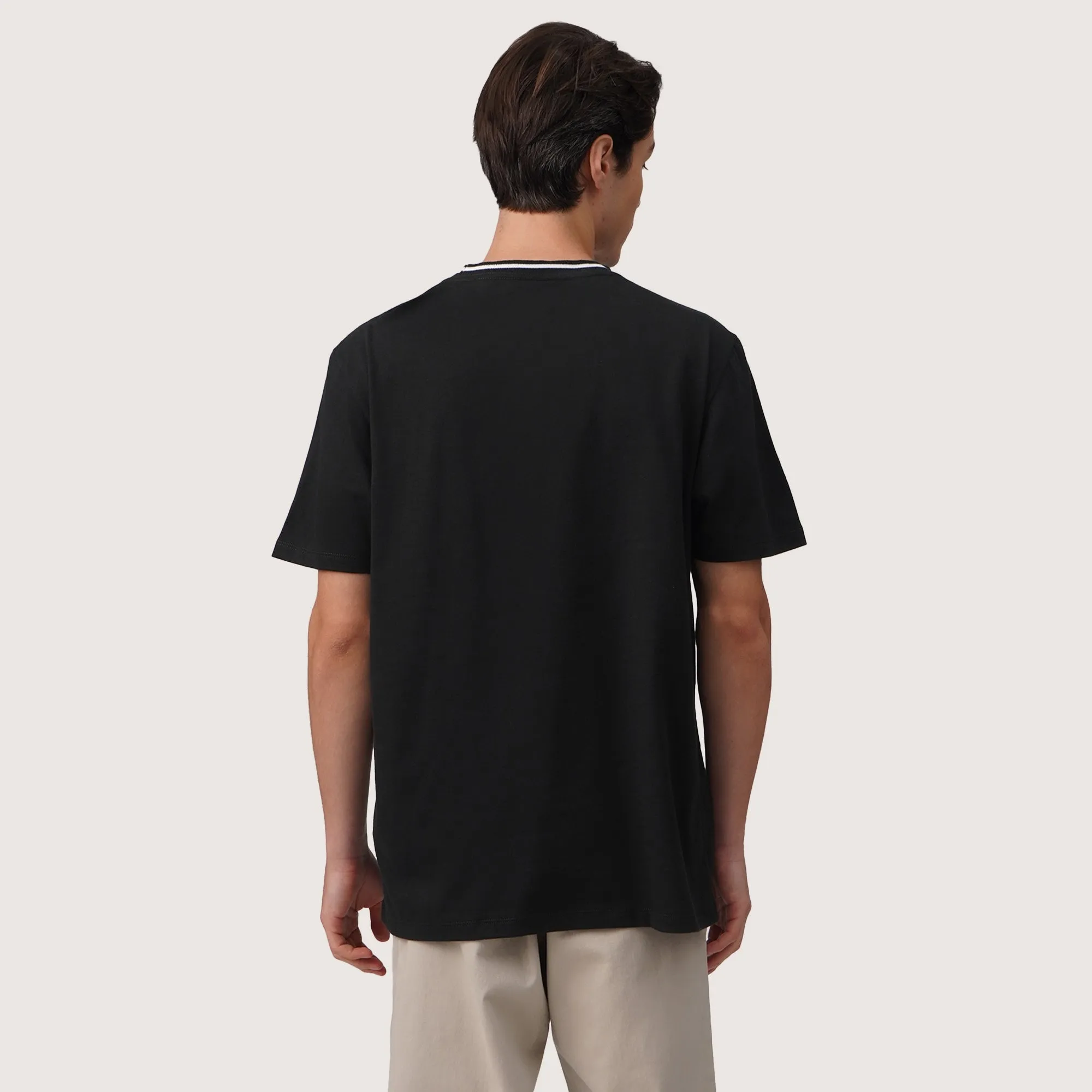 Regatta- Regular Fit Basic Tipping T-Shirt In Single Jersey
