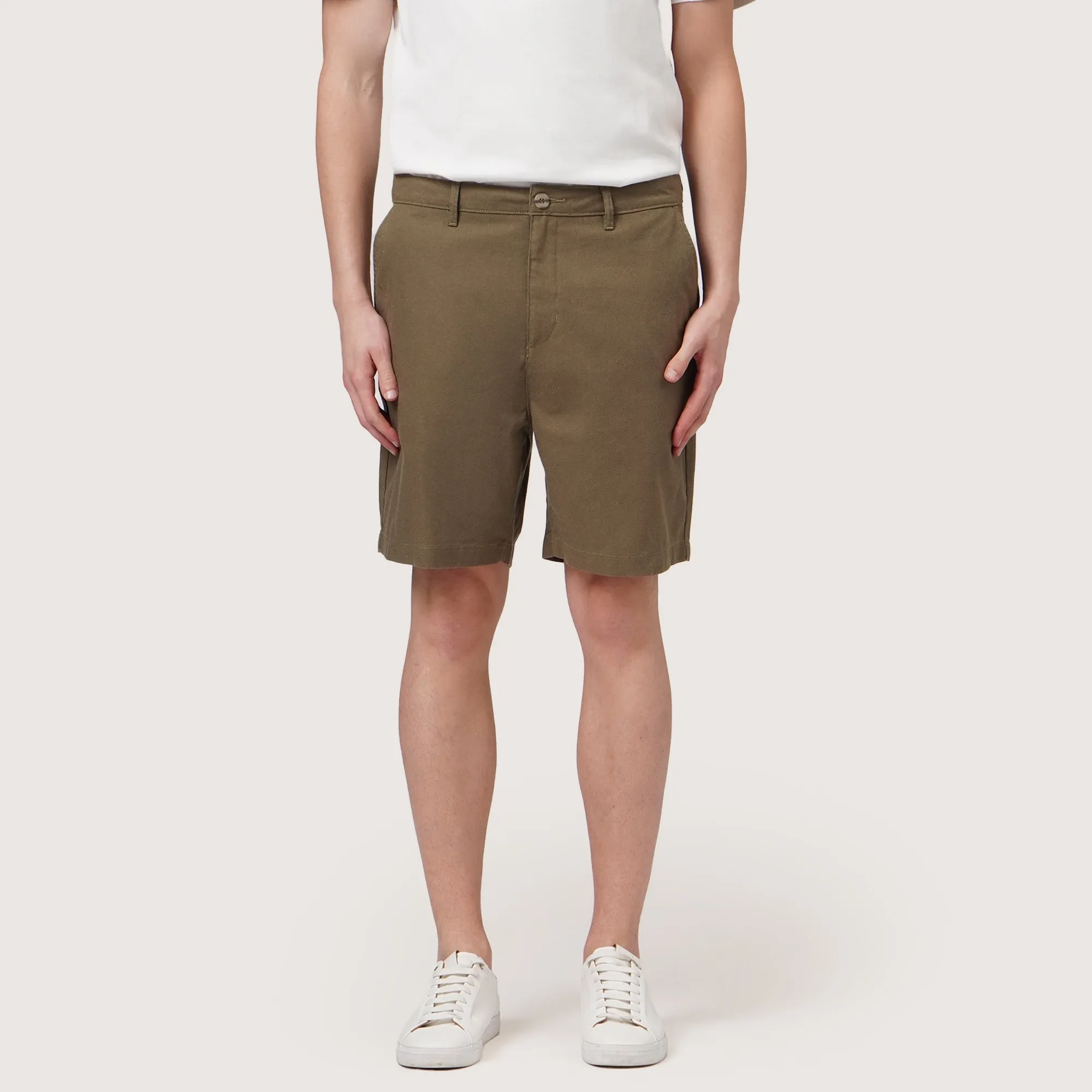 Regatta- Regular Fit Chino Shorts In Linen