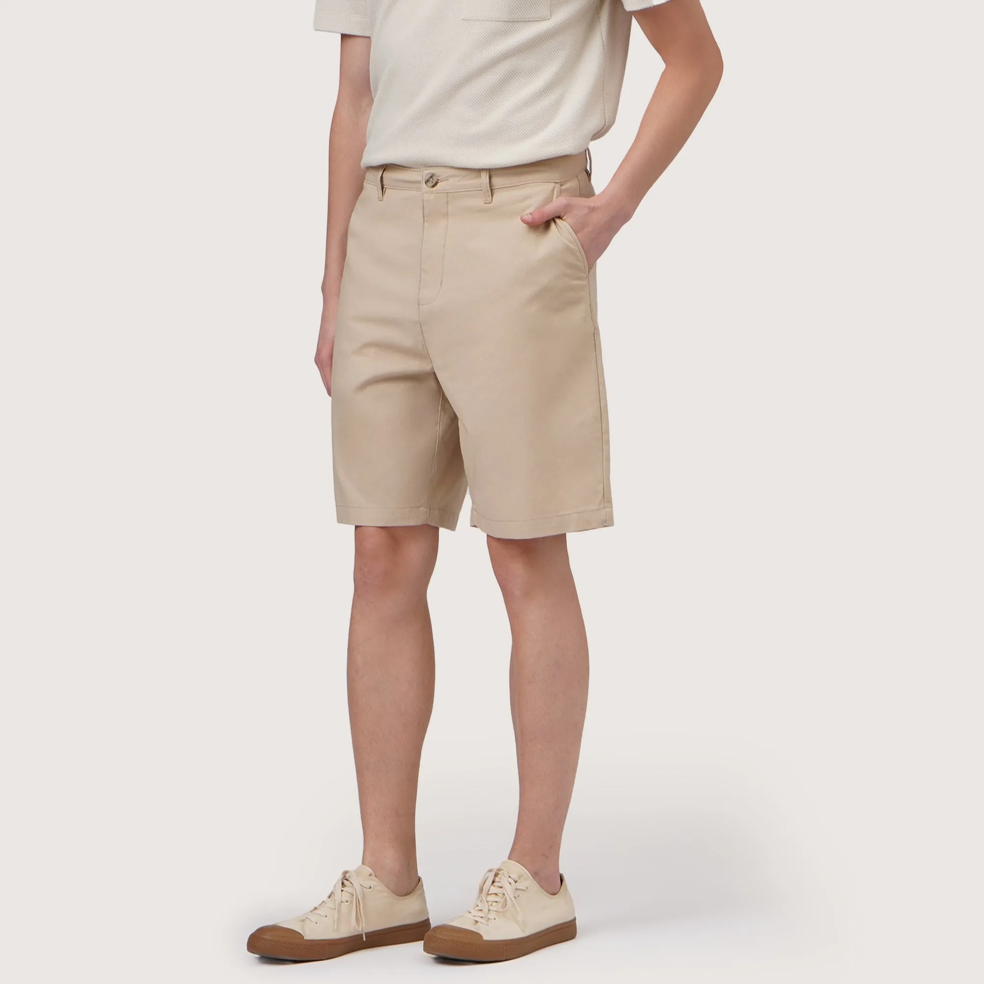 Regatta- Regular Fit Chino Shorts In Linen