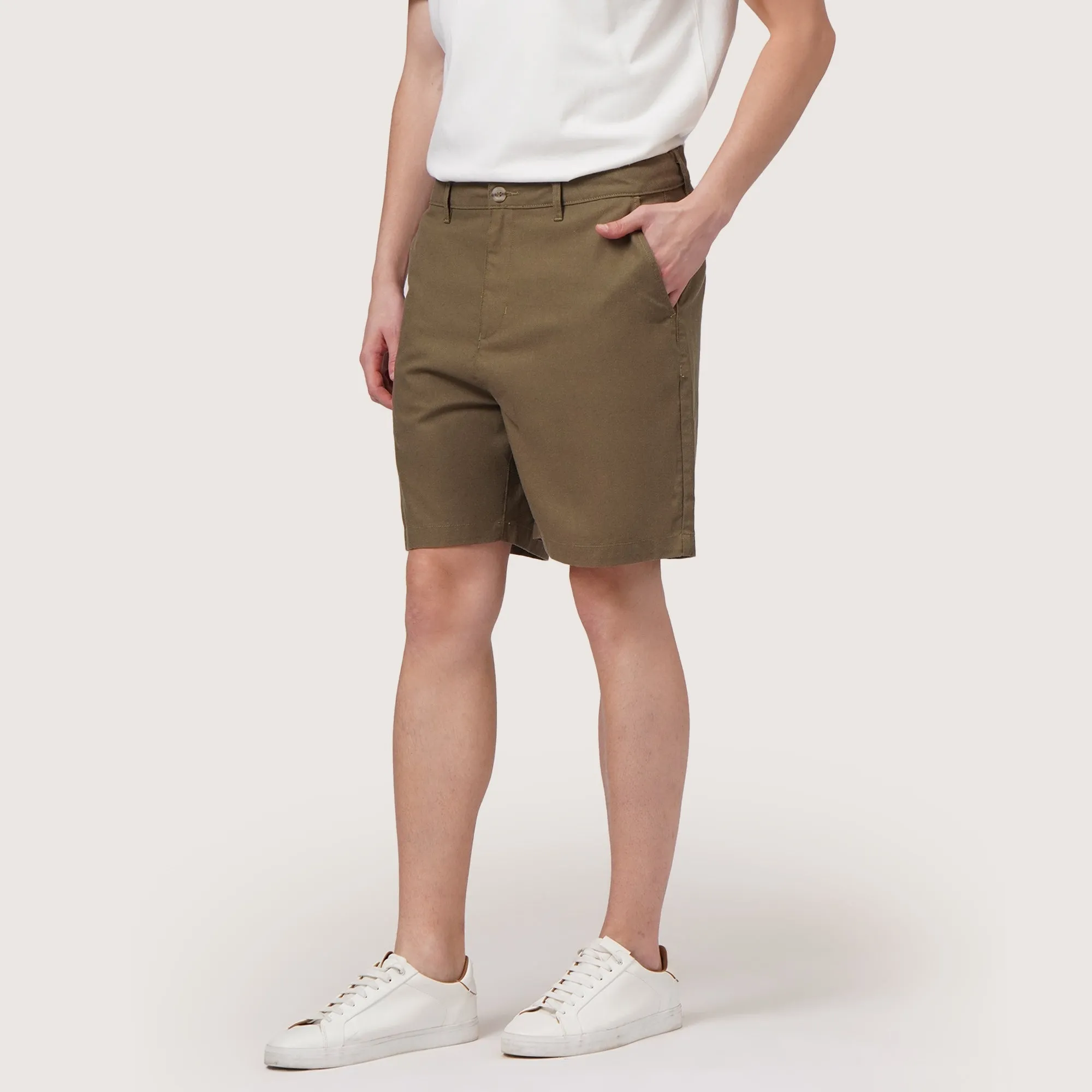 Regatta- Regular Fit Chino Shorts In Linen