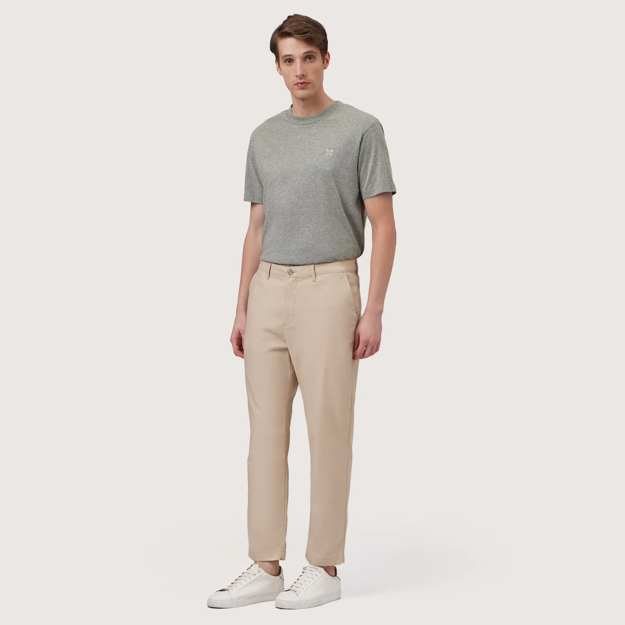 Regatta- Regular Fit Chino Trousers In Linen