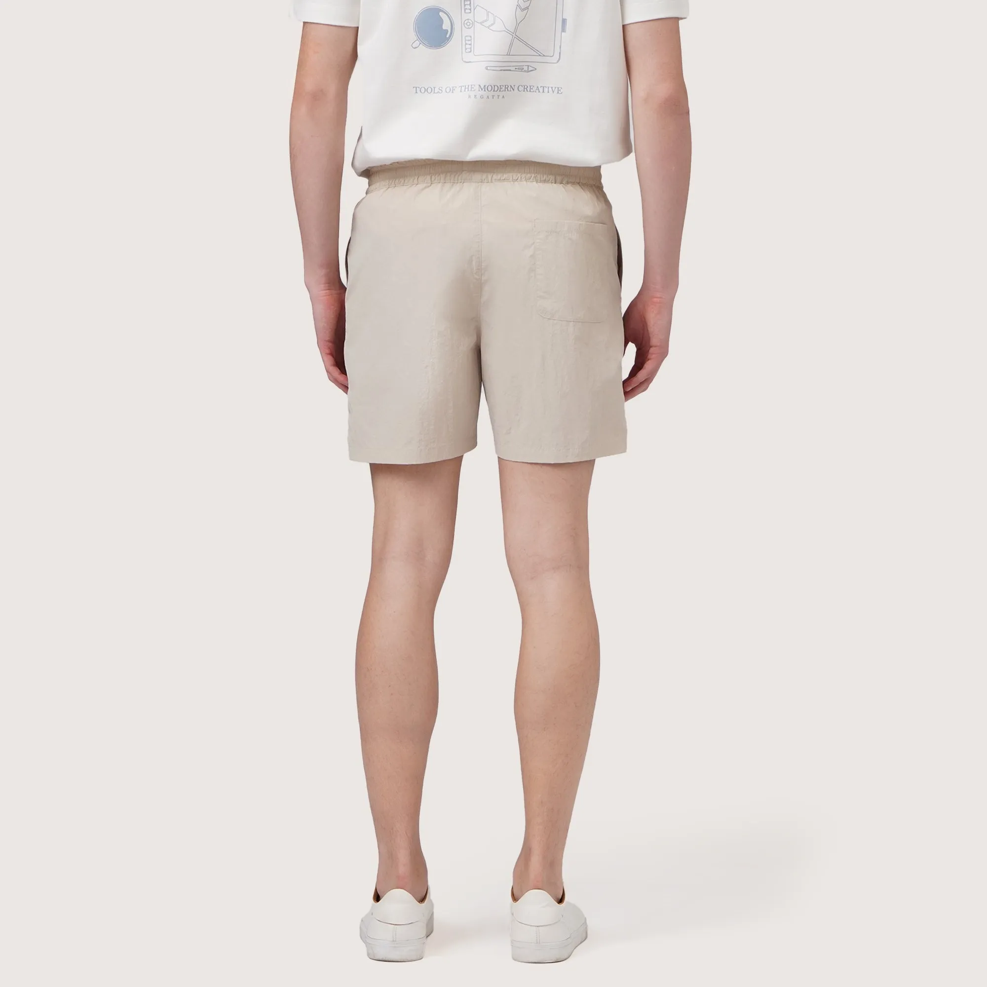 Regatta- Regular Fit Crinkled Nylon Shorts