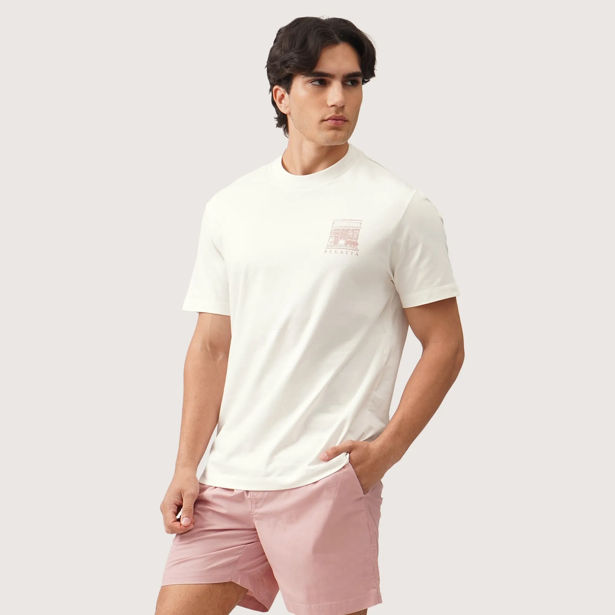 Regatta- Regular Fit Graphic T-Shirt In Heavy Jersey