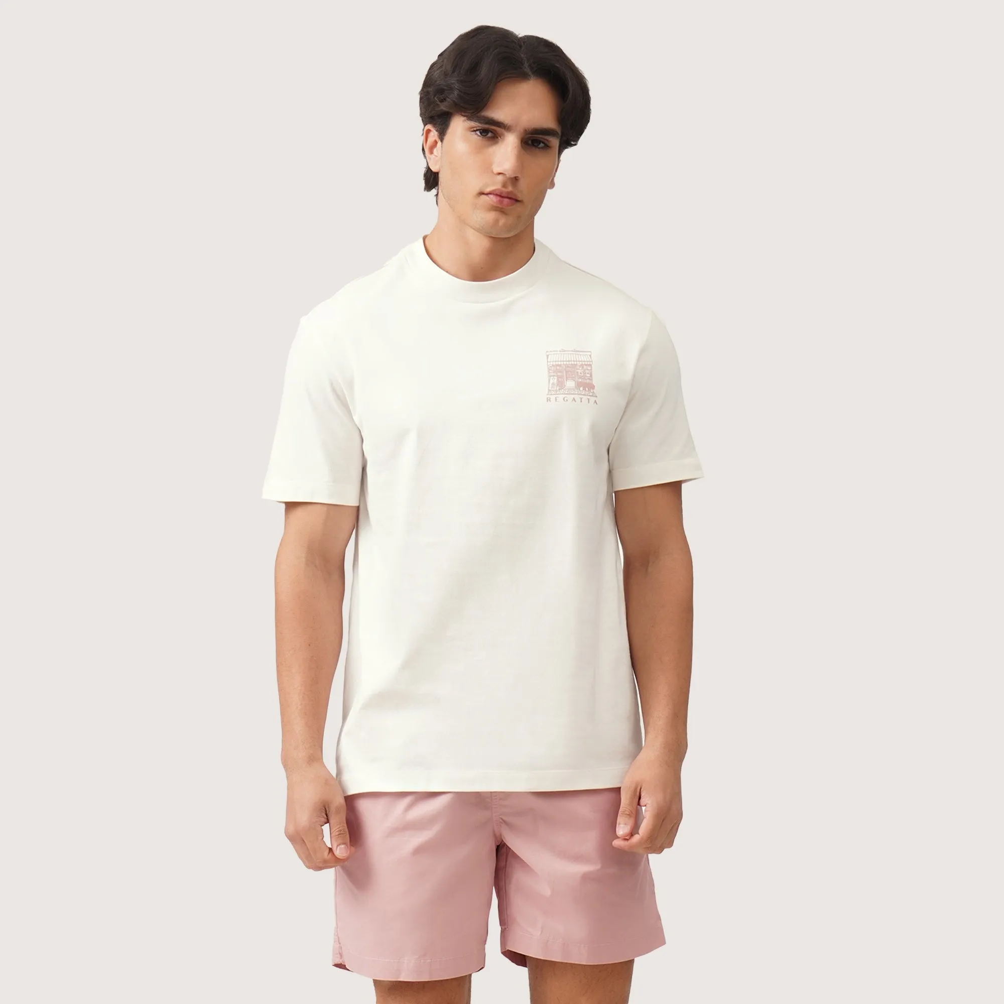 Regatta- Regular Fit Graphic T-Shirt In Heavy Jersey