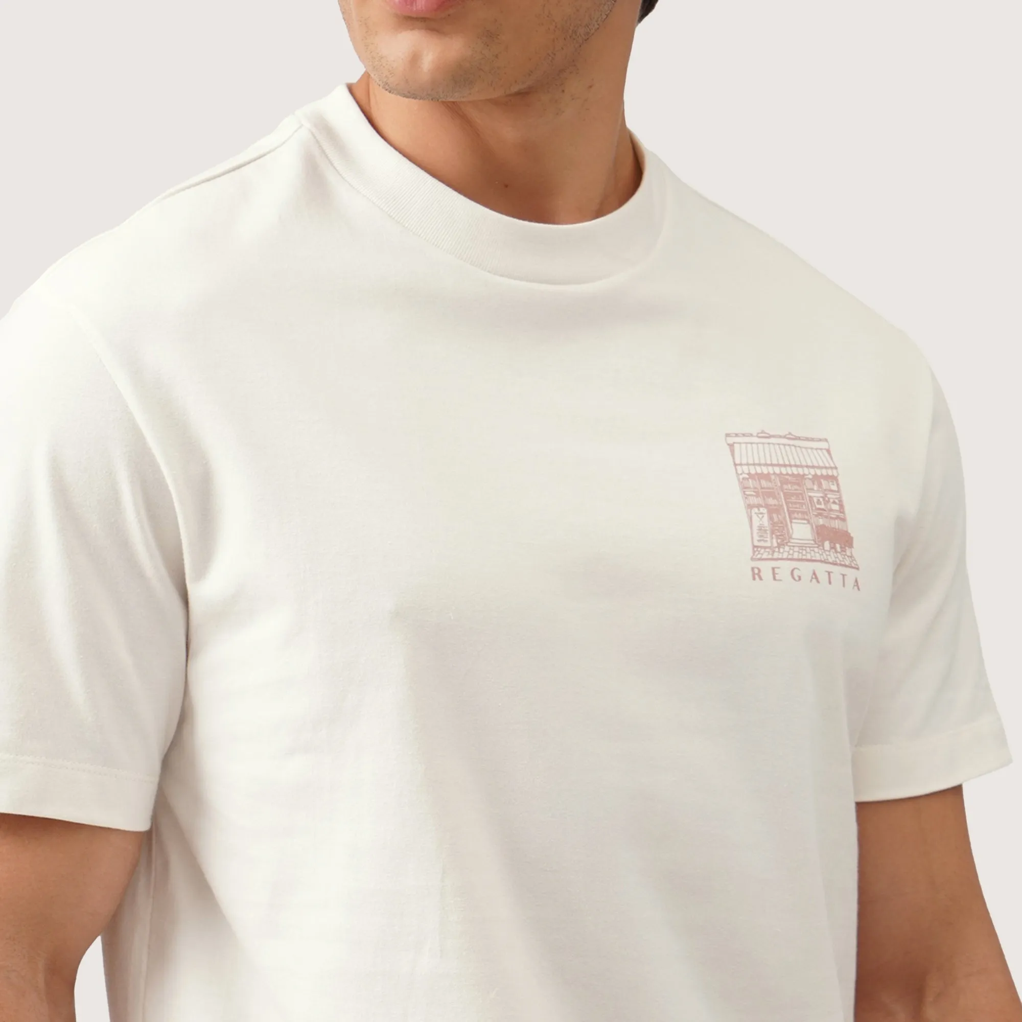Regatta- Regular Fit Graphic T-Shirt In Heavy Jersey