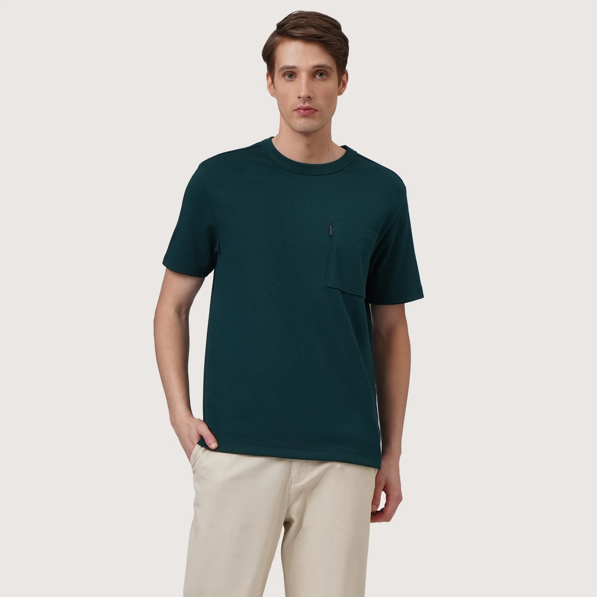 Regatta- Regular Fit Pocket T-Shirt In Interlock Fabric
