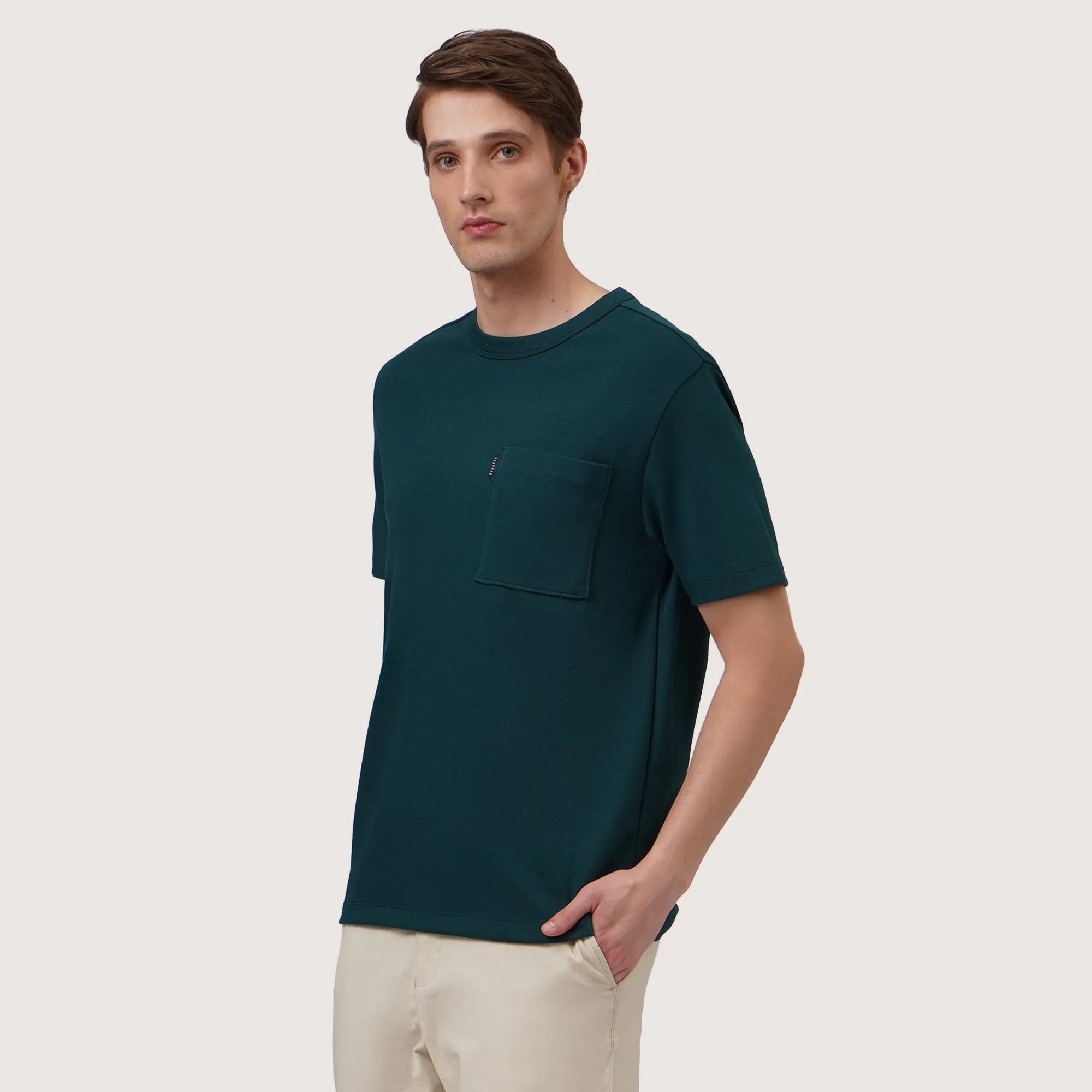 Regatta- Regular Fit Pocket T-Shirt In Interlock Fabric