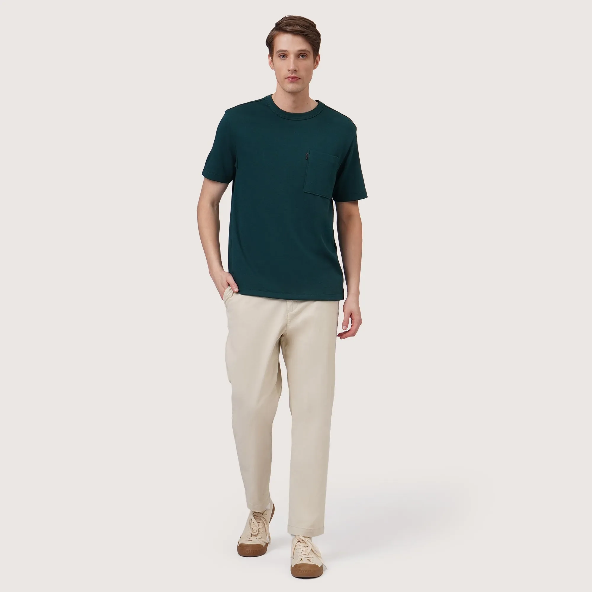 Regatta- Regular Fit Pocket T-Shirt In Interlock Fabric