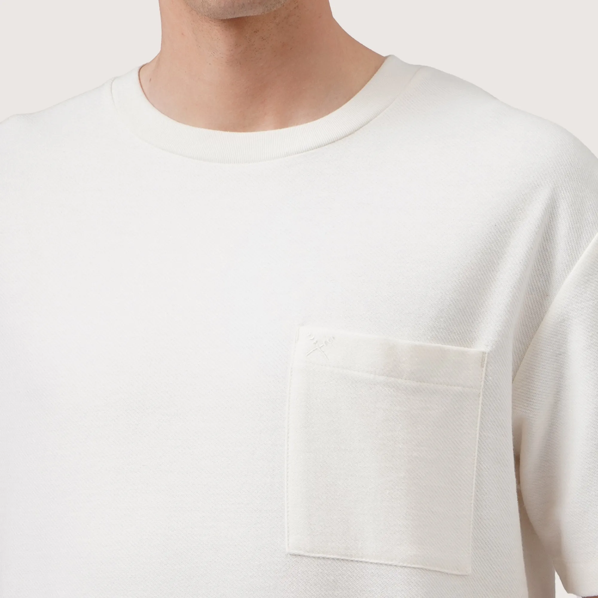 Regatta- Regular Fit Pocket T-Shirt In Textured Knit Fabric