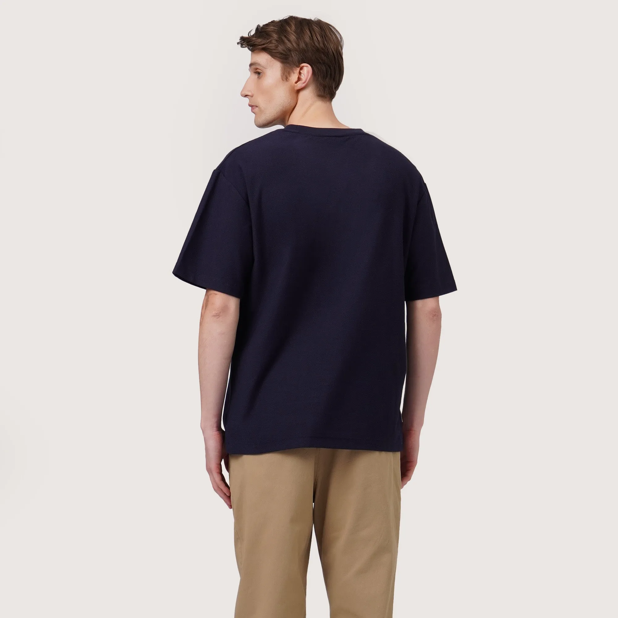 Regatta- Regular Fit Pocket T-Shirt In Textured Knit Fabric