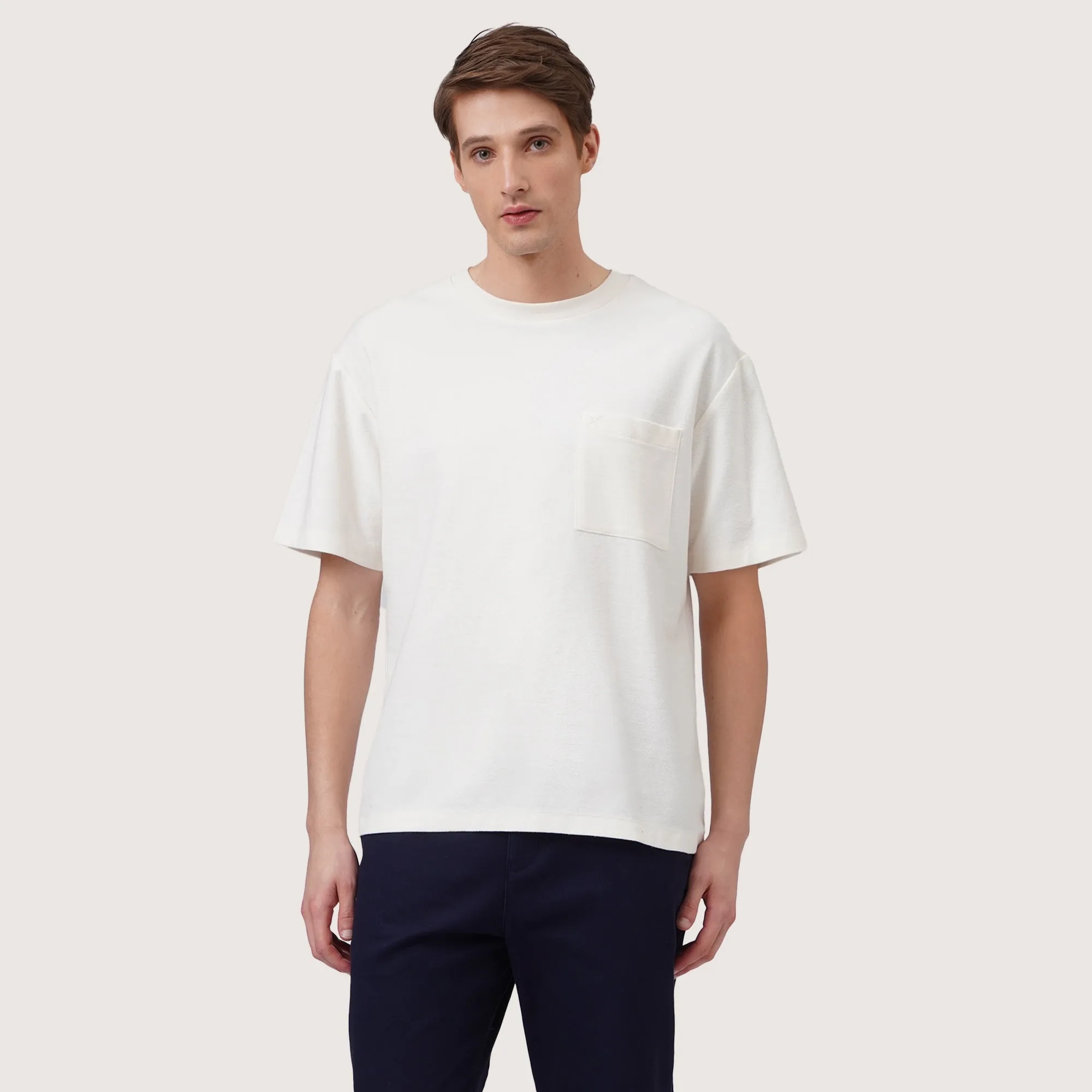 Regatta- Regular Fit Pocket T-Shirt In Textured Knit Fabric
