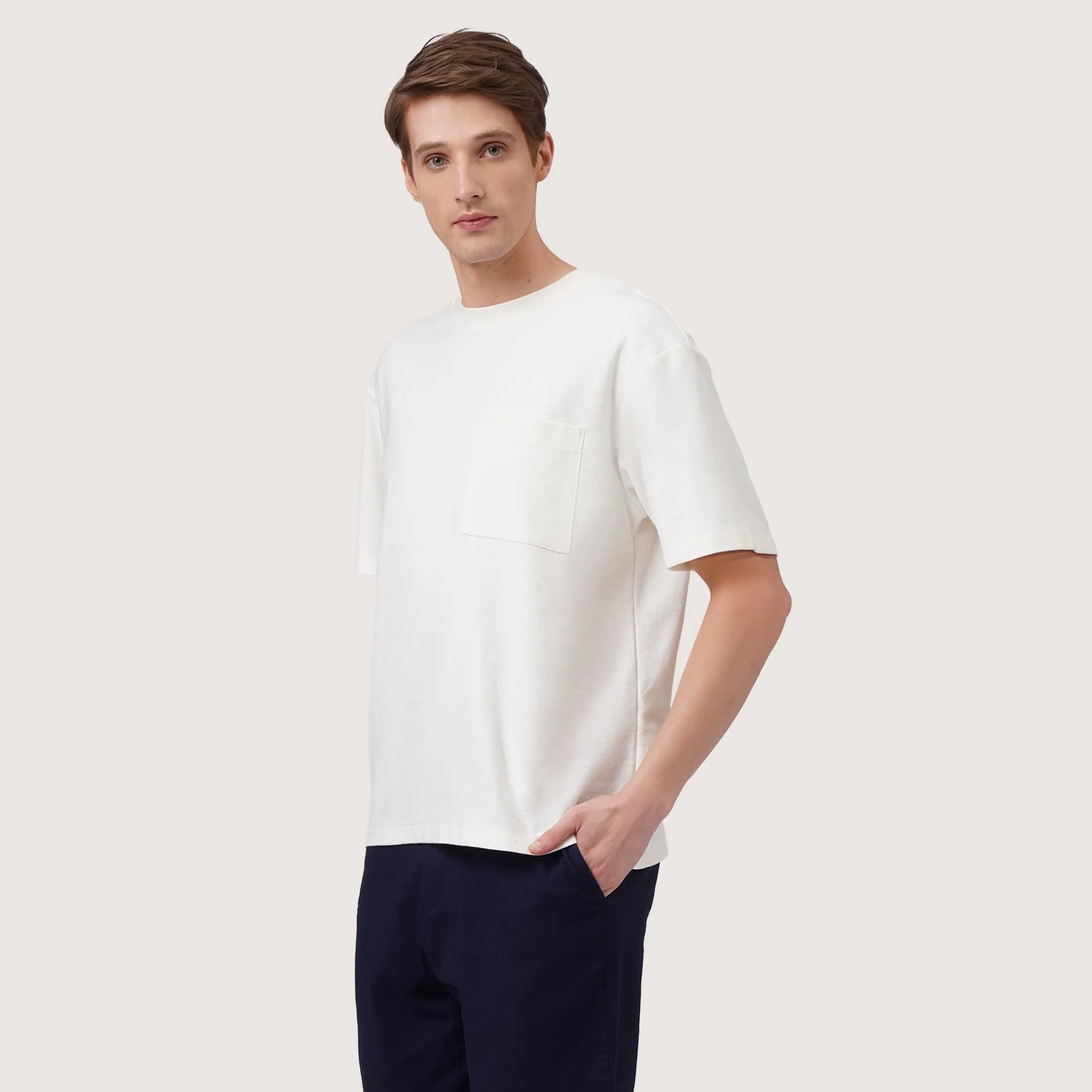 Regatta- Regular Fit Pocket T-Shirt In Textured Knit Fabric