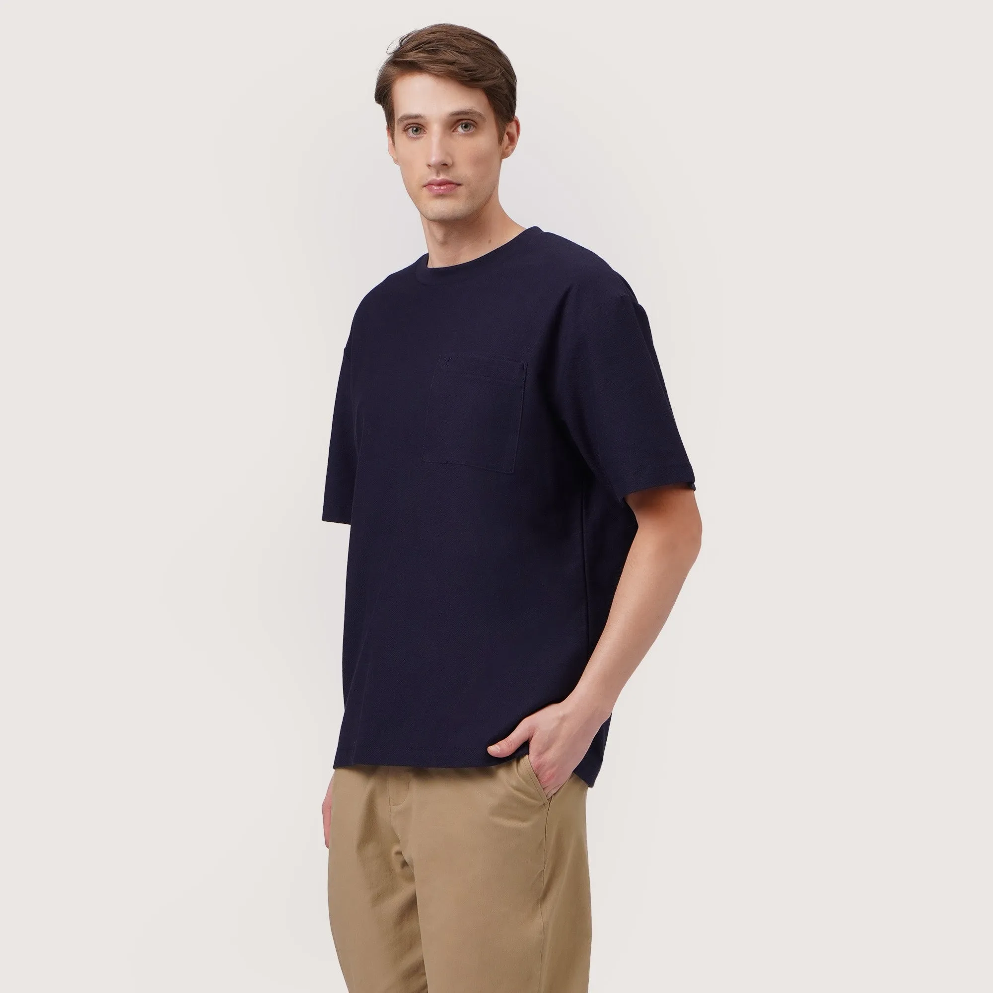Regatta- Regular Fit Pocket T-Shirt In Textured Knit Fabric