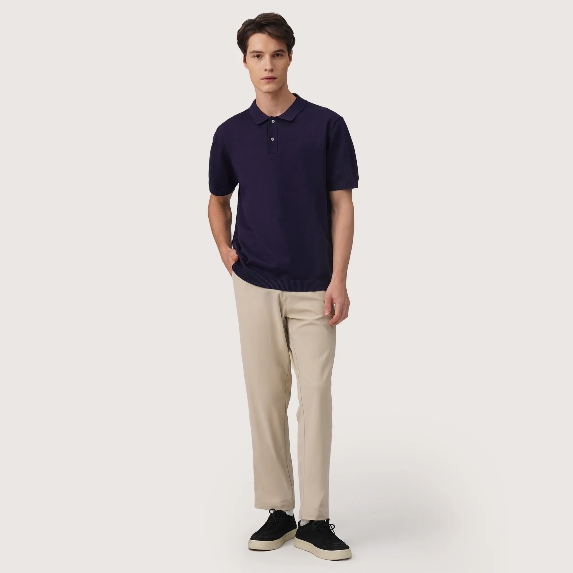 Regatta- Regular Fit Polo Shirt In Flat Knit