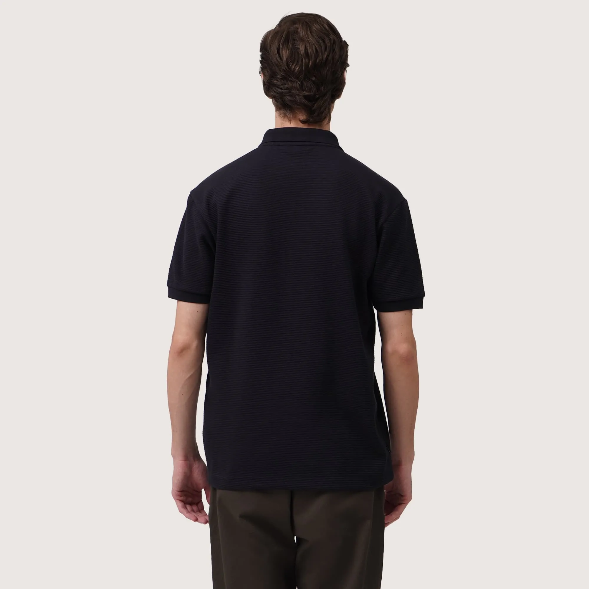 Regatta- Regular Fit Polo Shirt In Textured Knit Fabric