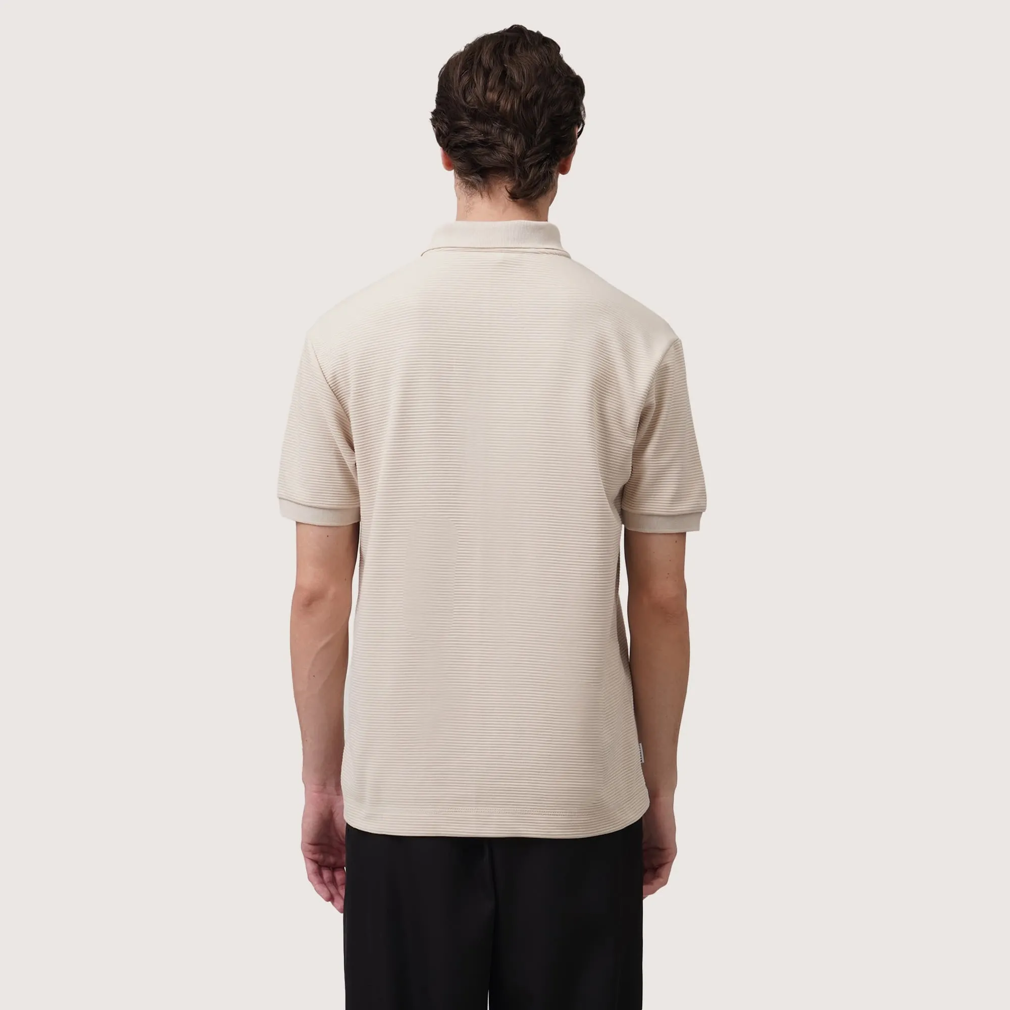 Regatta- Regular Fit Polo Shirt In Textured Knit Fabric