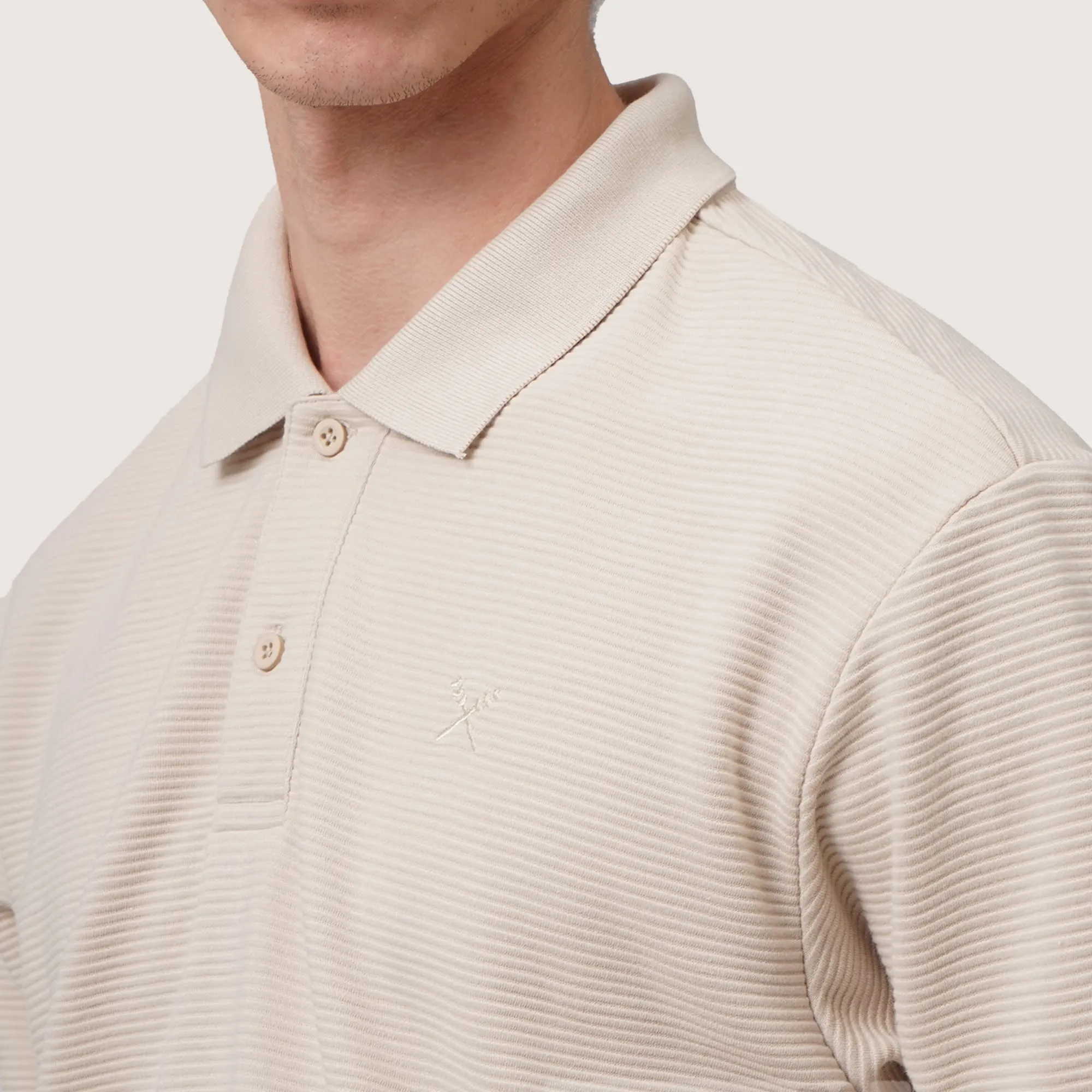 Regatta- Regular Fit Polo Shirt In Textured Knit Fabric