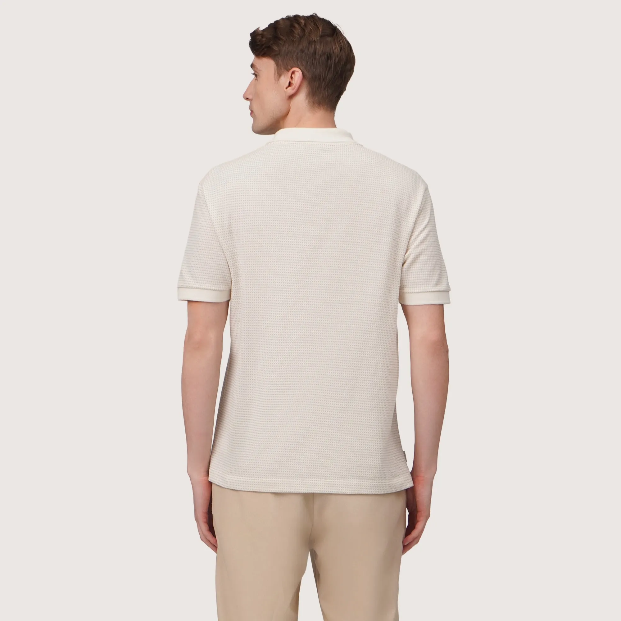 Regatta- Regular Fit Polo Shirt In Two-Tone Jacquard