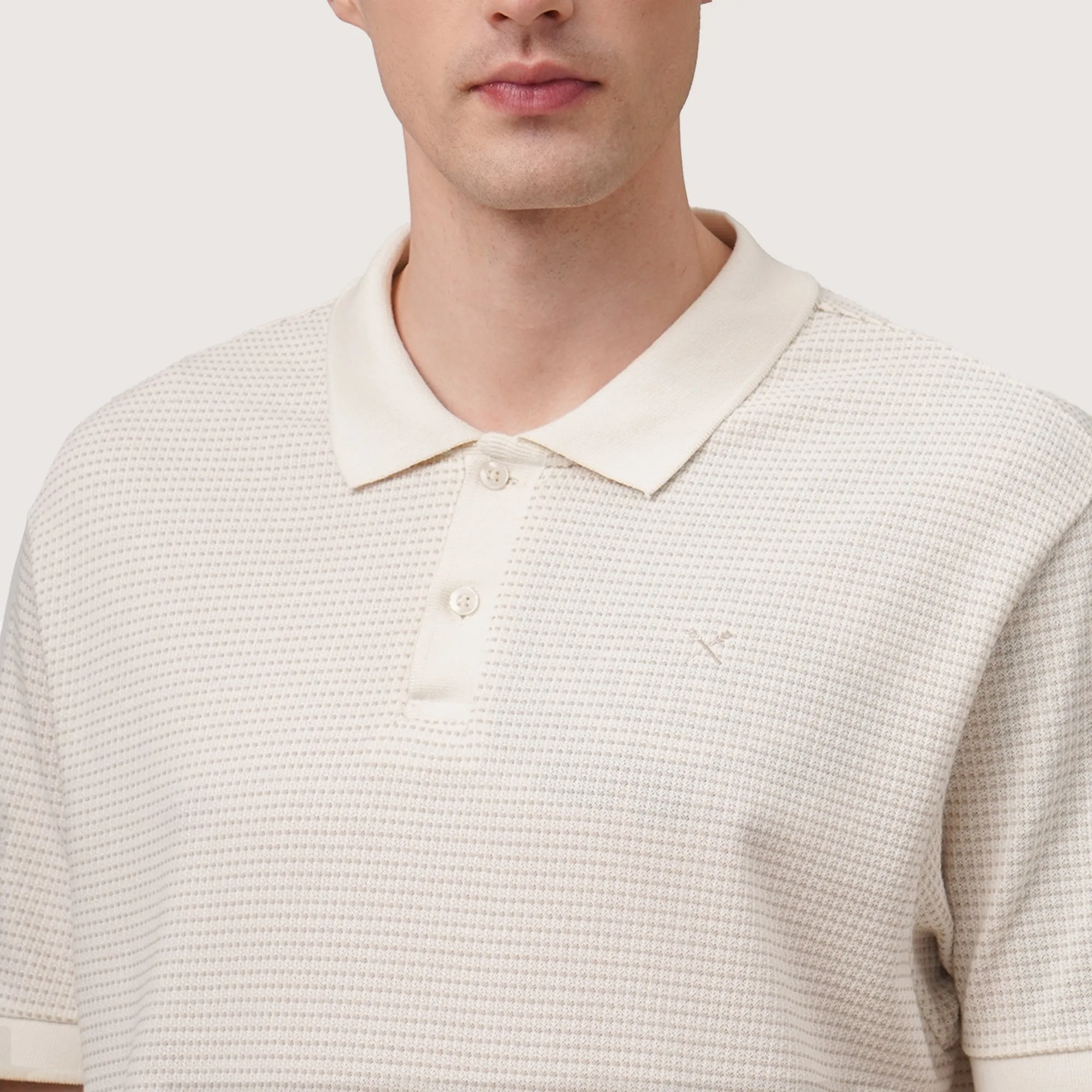 Regatta- Regular Fit Polo Shirt In Two-Tone Jacquard