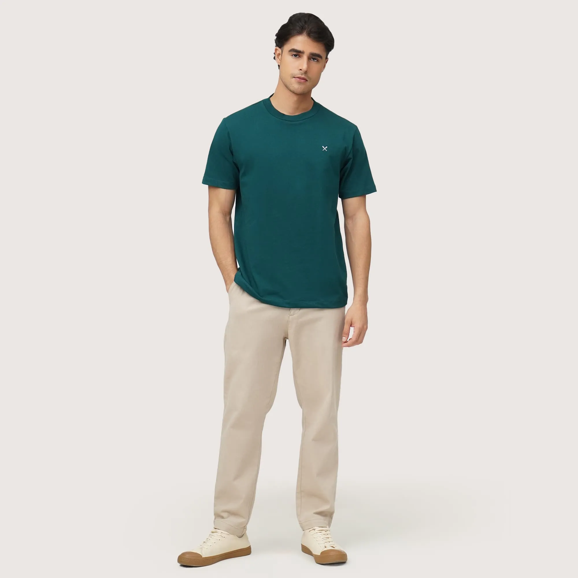 Regatta- Regular Fit Round Neck Graphic T-Shirt In Heavy Jersey