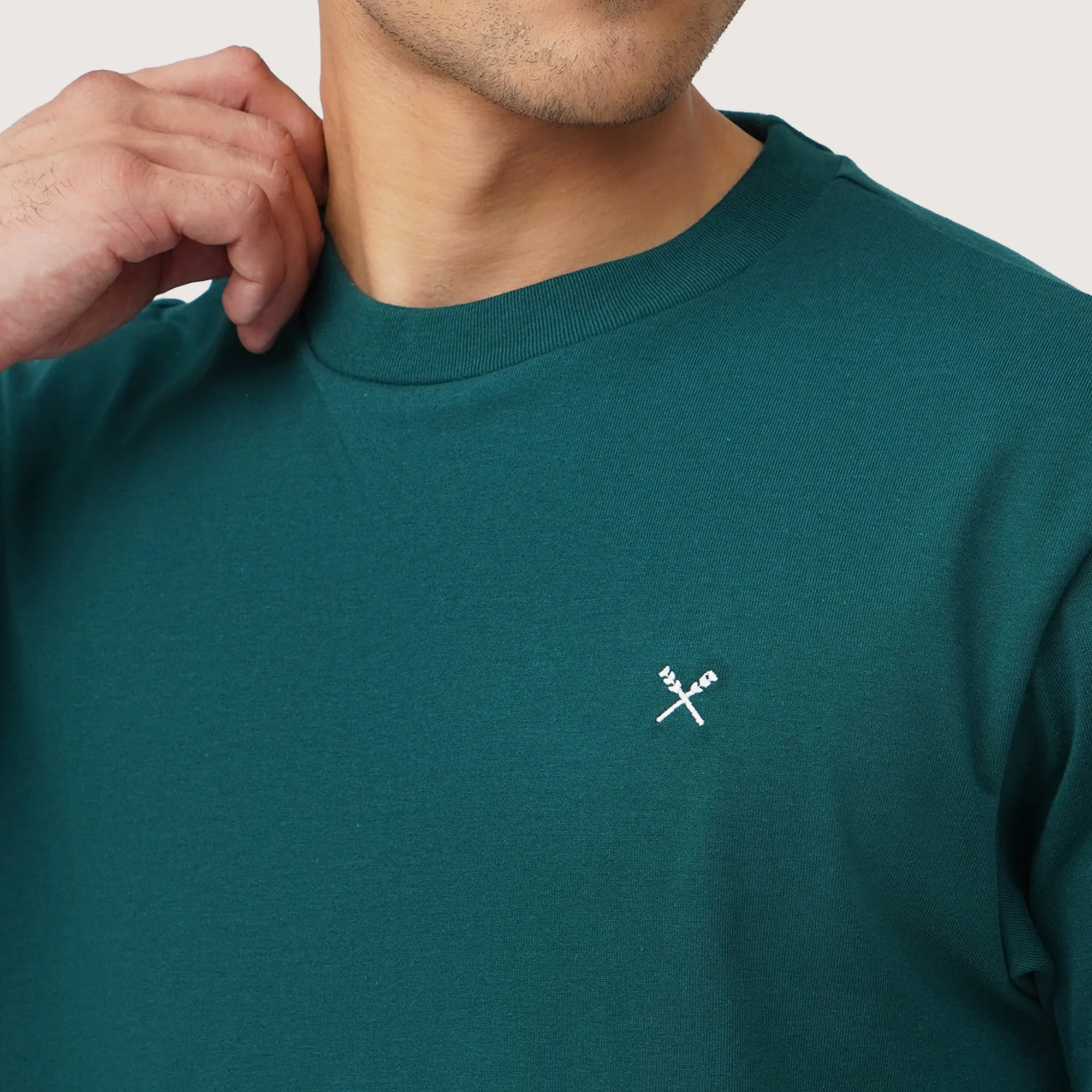 Regatta- Regular Fit Round Neck Graphic T-Shirt In Heavy Jersey