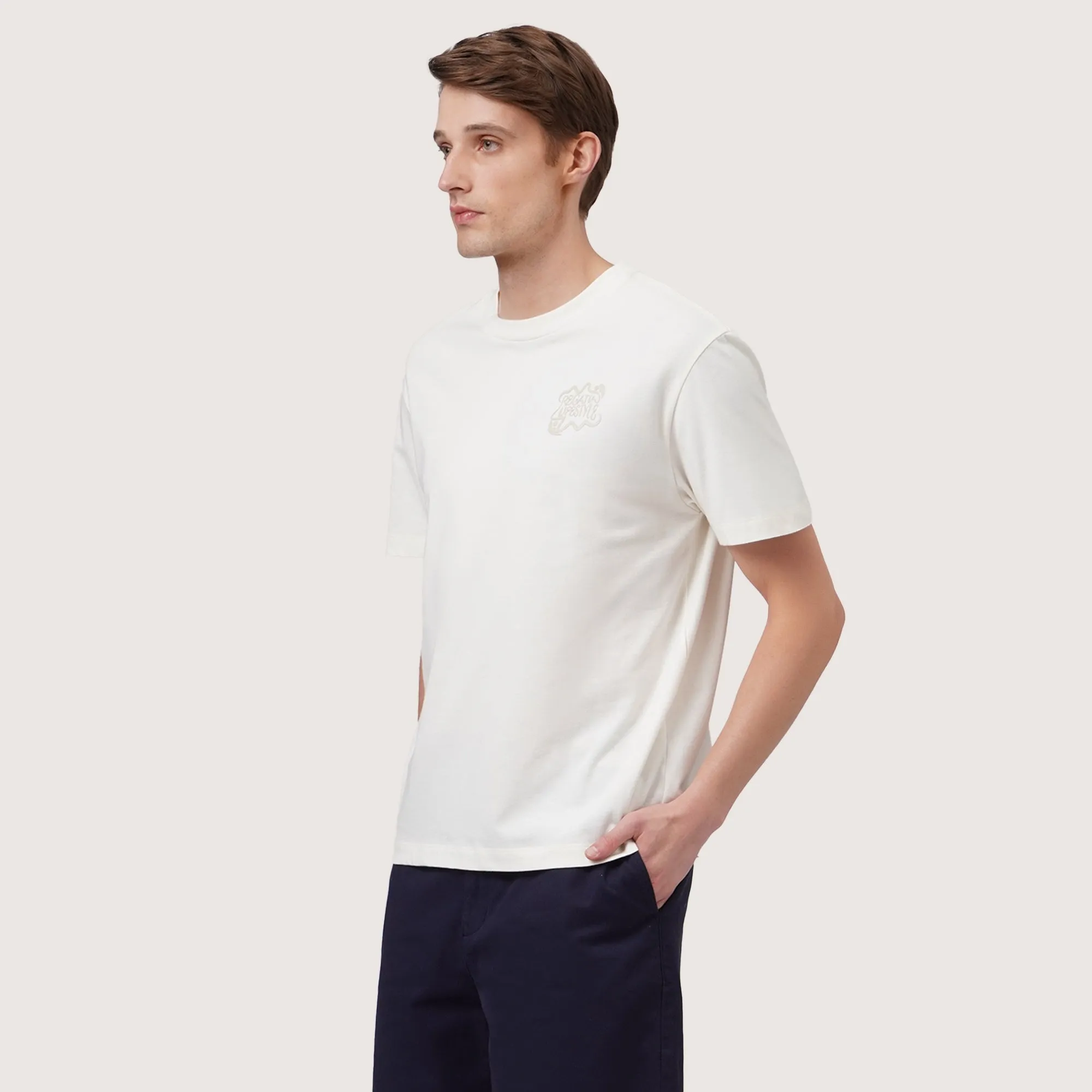 Regatta- Regular Fit Round Neck Graphic T-Shirt In Heavy Jersey