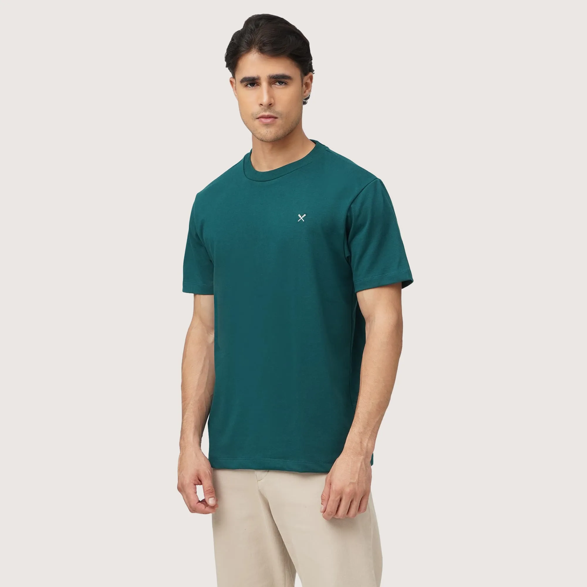 Regatta- Regular Fit Round Neck Graphic T-Shirt In Heavy Jersey