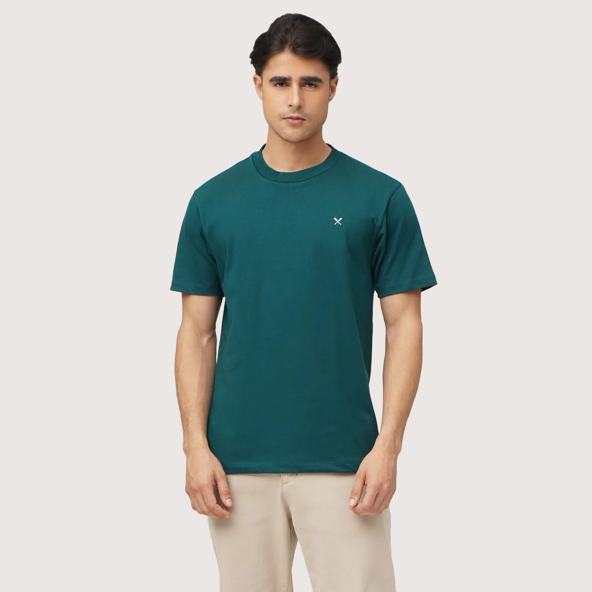 Regatta- Regular Fit Round Neck Graphic T-Shirt In Heavy Jersey