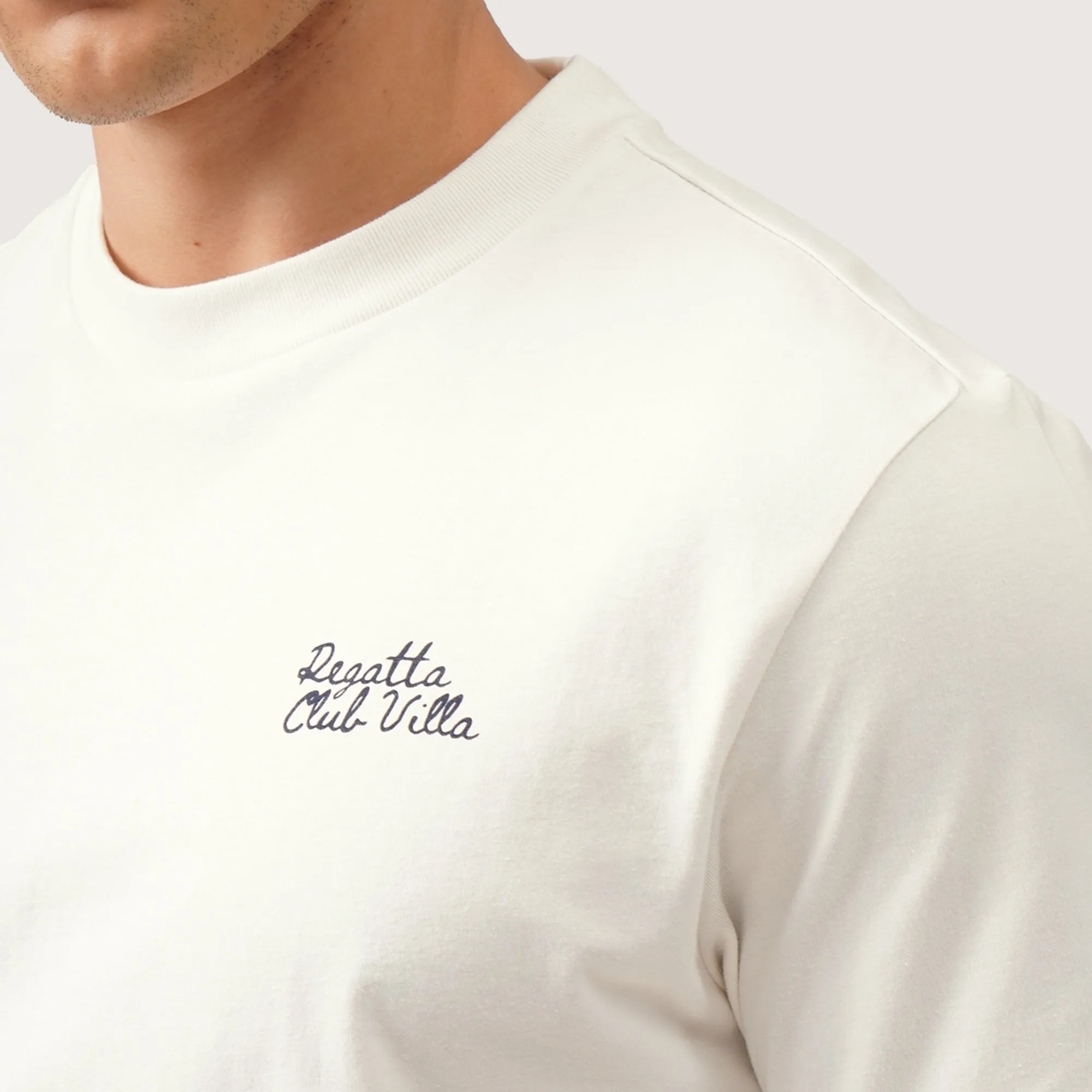 Regatta- Regular Fit Round Neck Graphic T-Shirt In Single Jersey