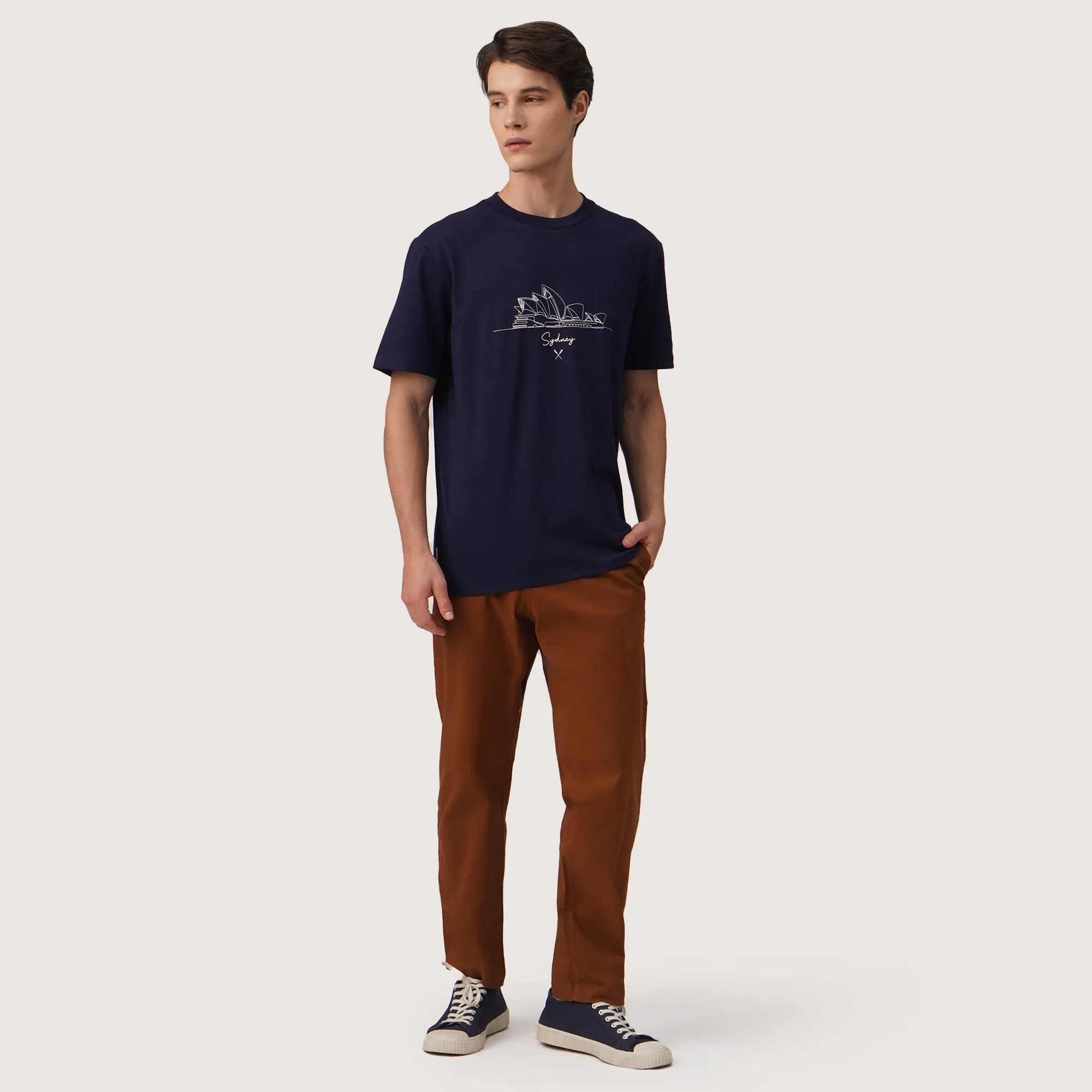 Regatta- Regular Fit Round Neck Graphic T-Shirt In Single Jersey