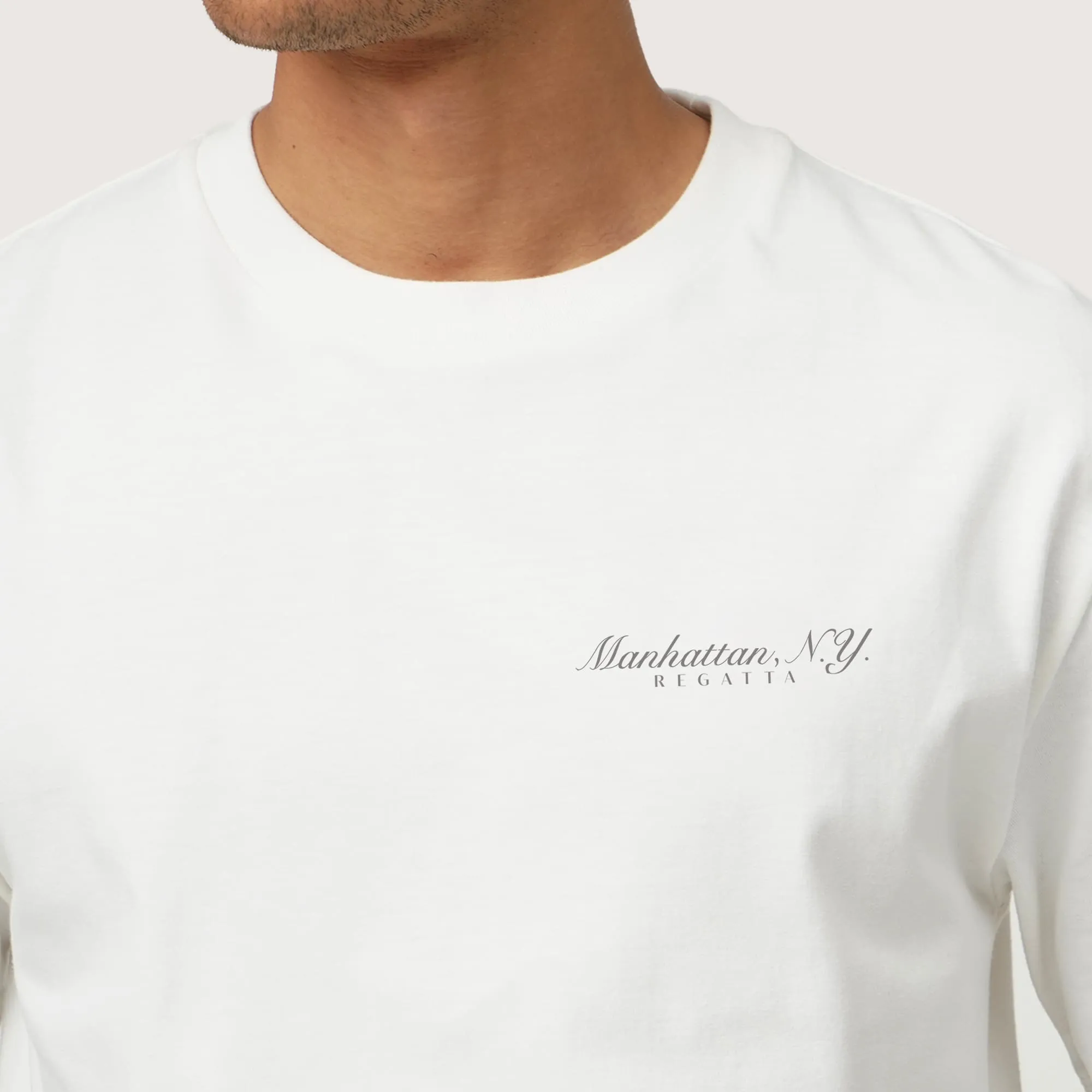 Regatta- Regular Fit Round Neck Graphic T-Shirt In Single Jersey