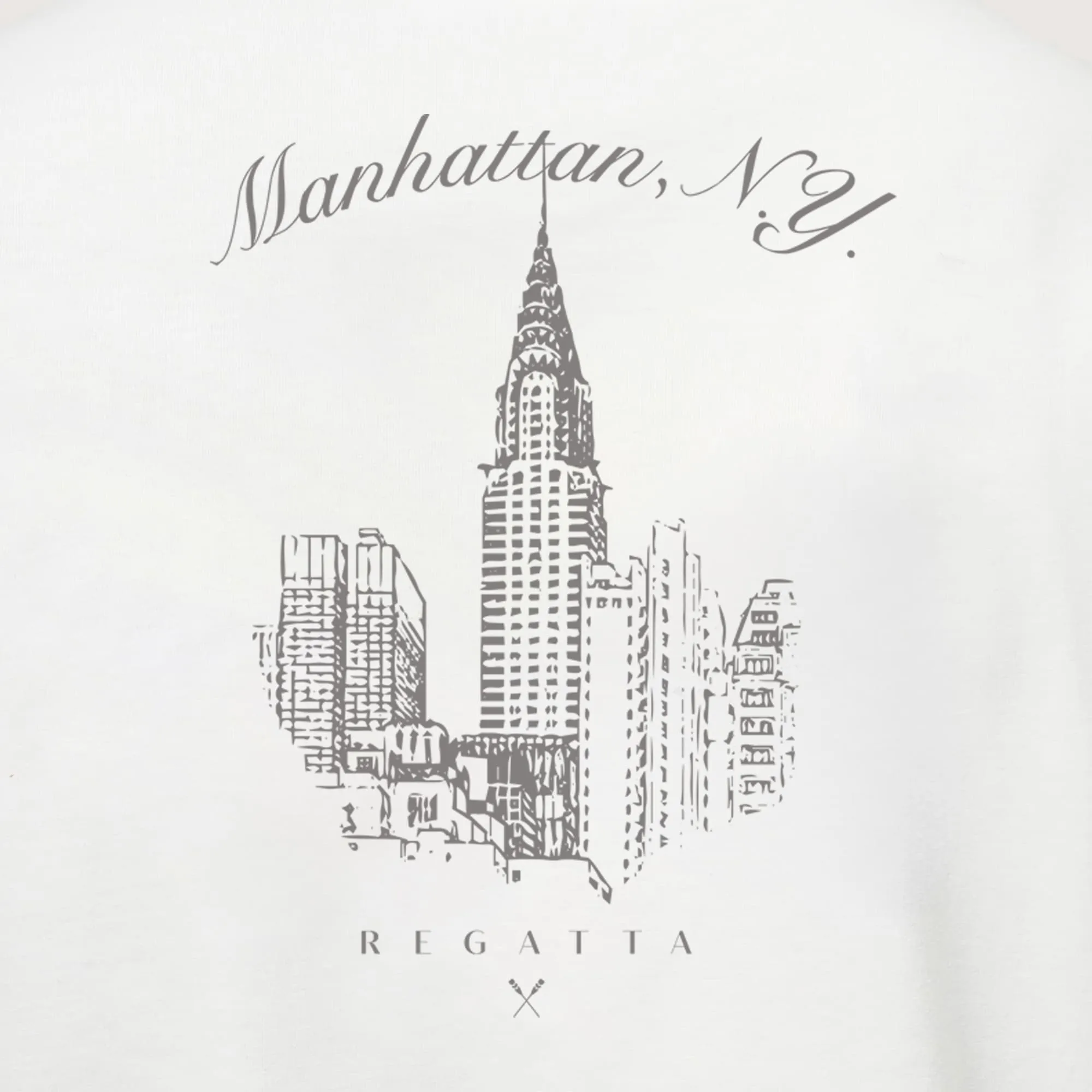 Regatta- Regular Fit Round Neck Graphic T-Shirt In Single Jersey
